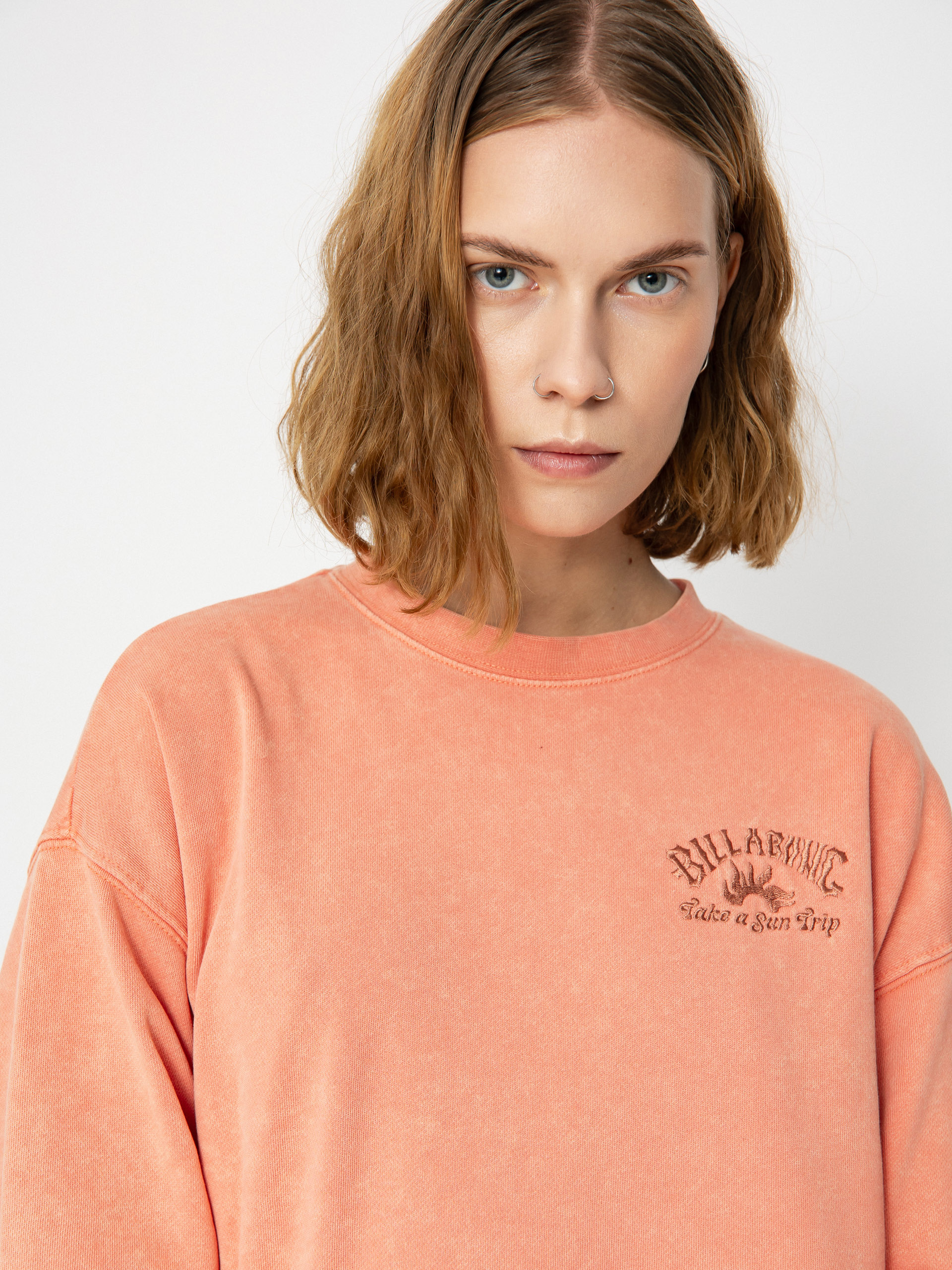 Billabong Heritage Scenic Pulóver Wmn (rose dawn)