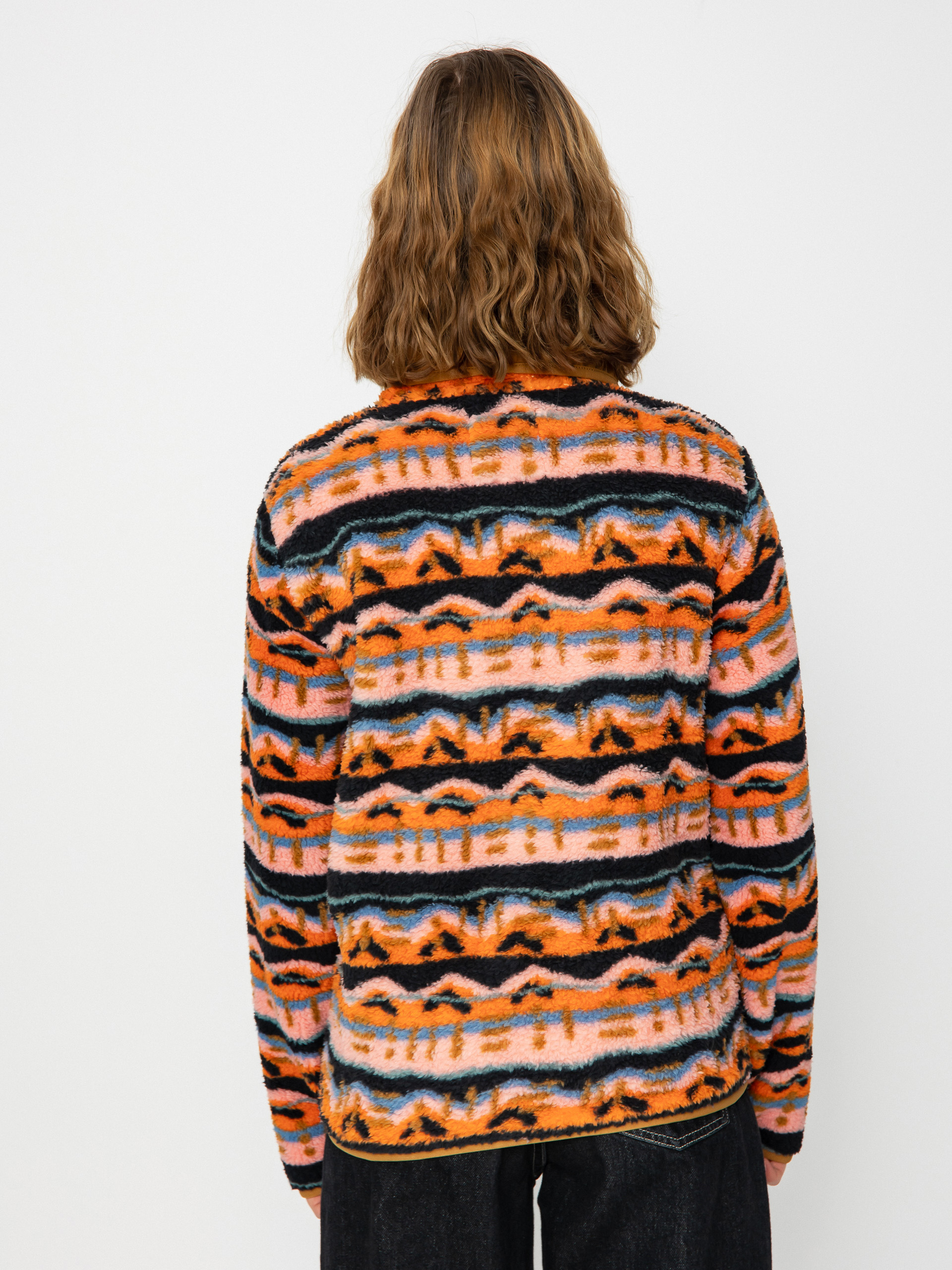 Női Billabong Switchback Pullover Polár pulóver (papaya)