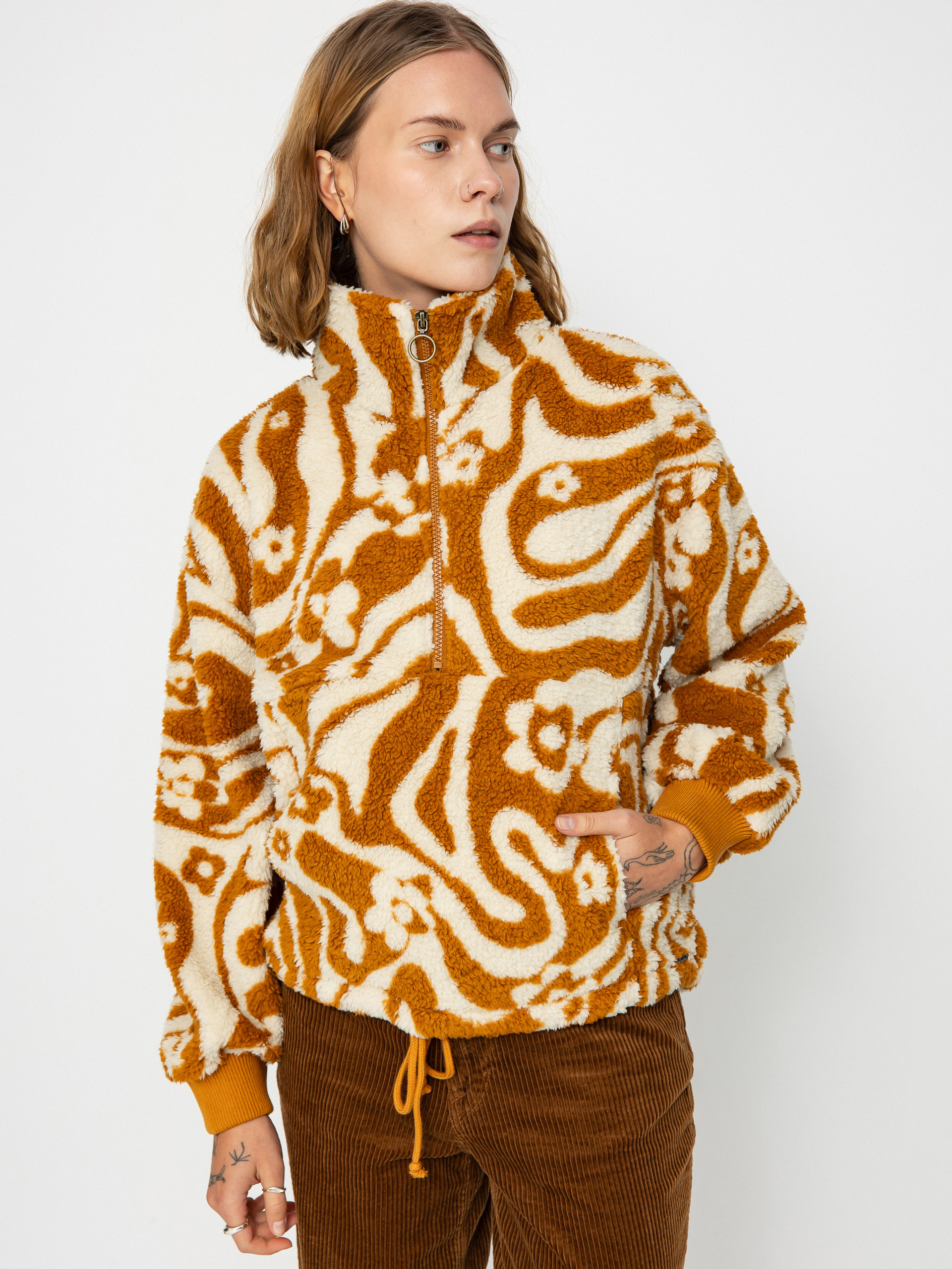 Női Billabong Time Off Polár pulóver (cider)