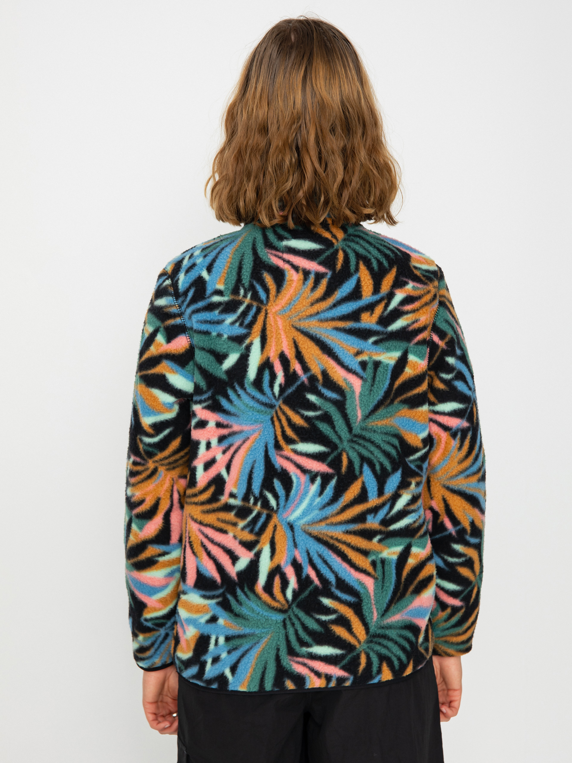 Női Billabong Boundary Mock 3 Polár pulóver (stormy blue)