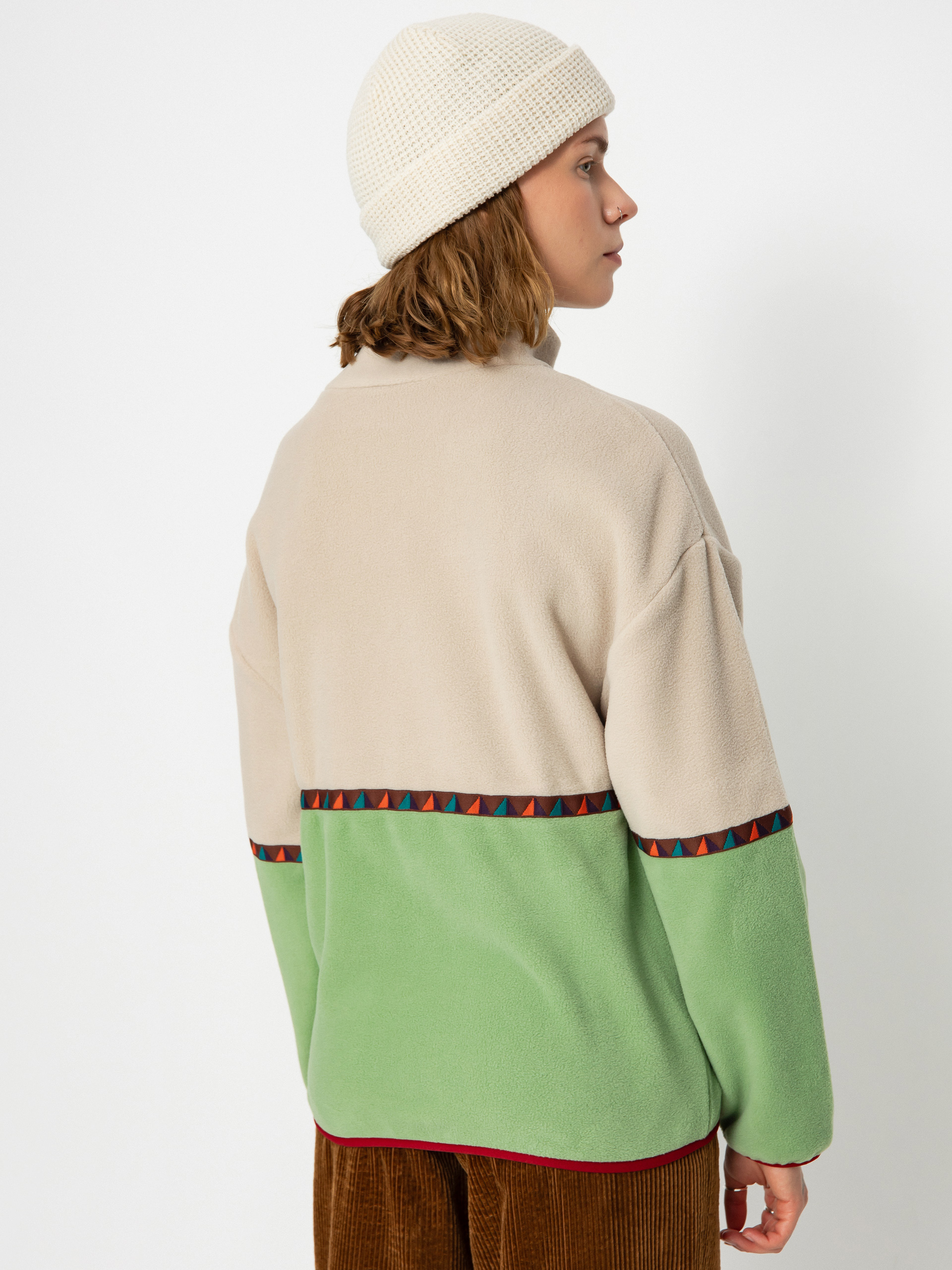 Női Iriedaily Holina Polár pulóver (piquant green)