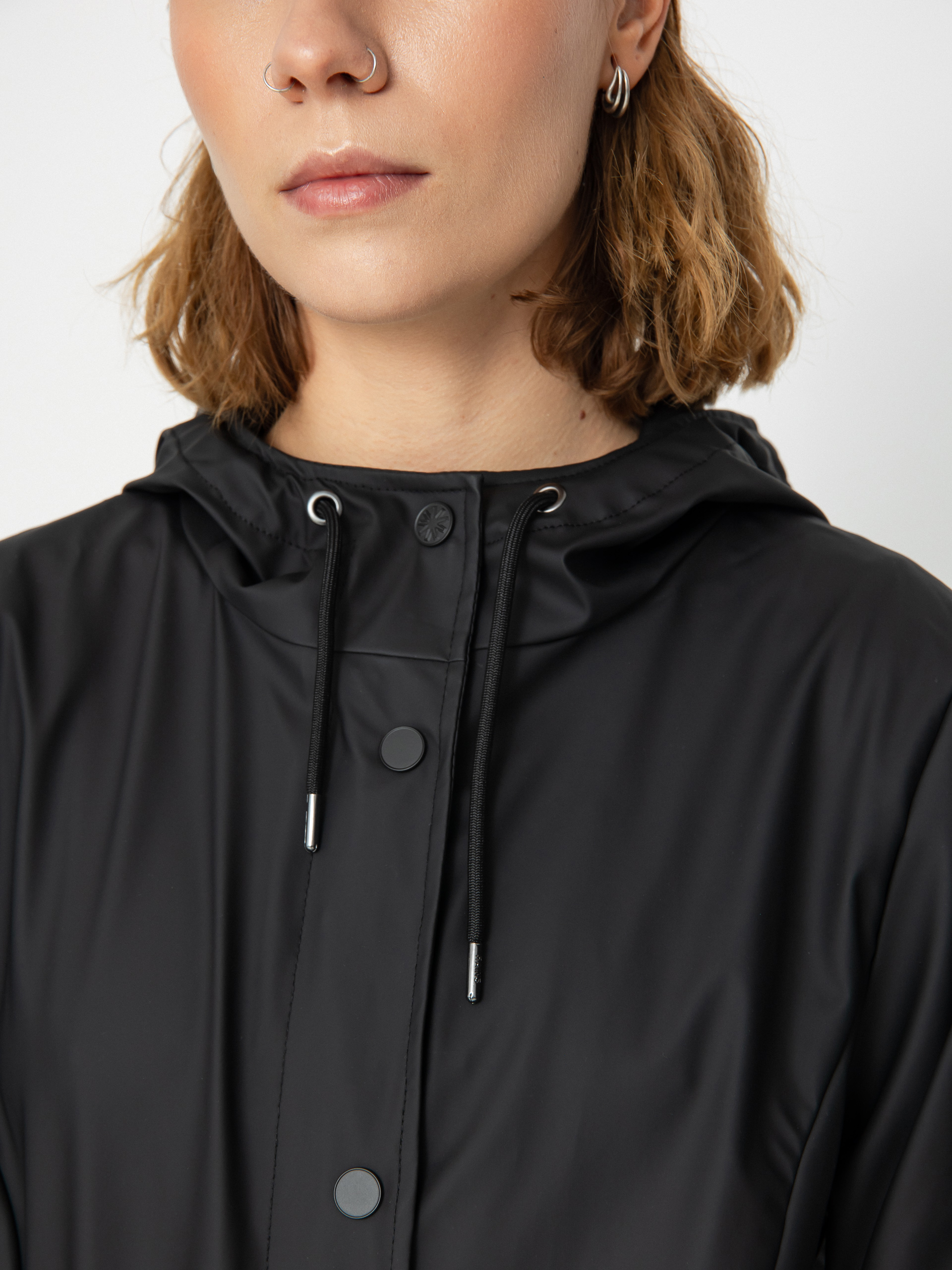Rains Curve Jacket Dzseki Wmn (black)
