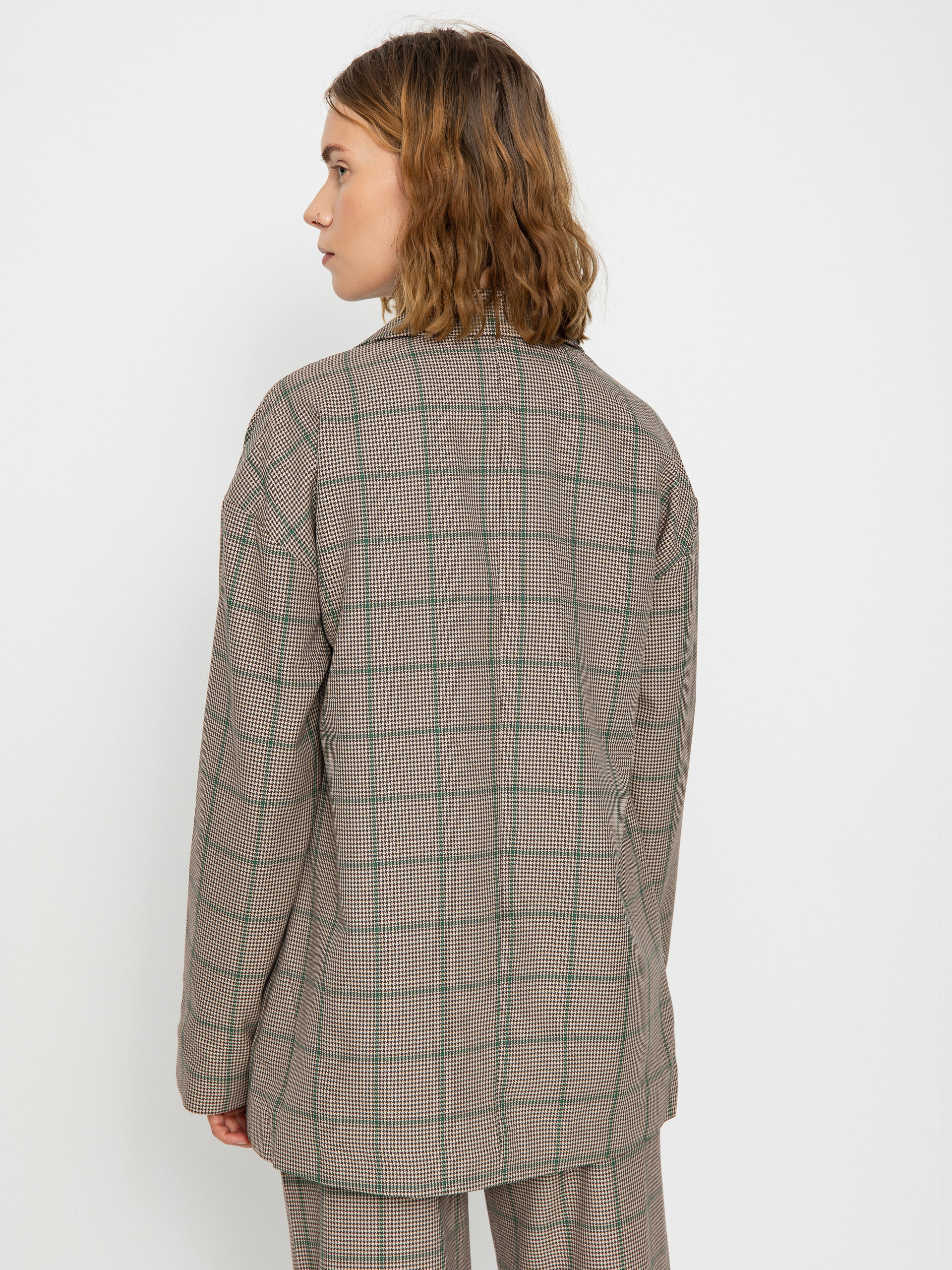 Brixton Axl Oversized Blazer Dzseki Wmn (sesame/seal brown)