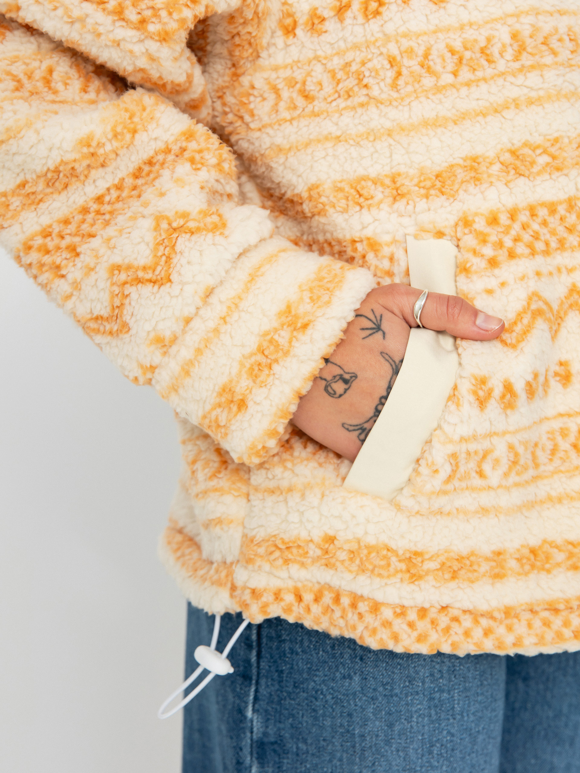 Női Rip Curl La Isla Polár pulóver (off white)