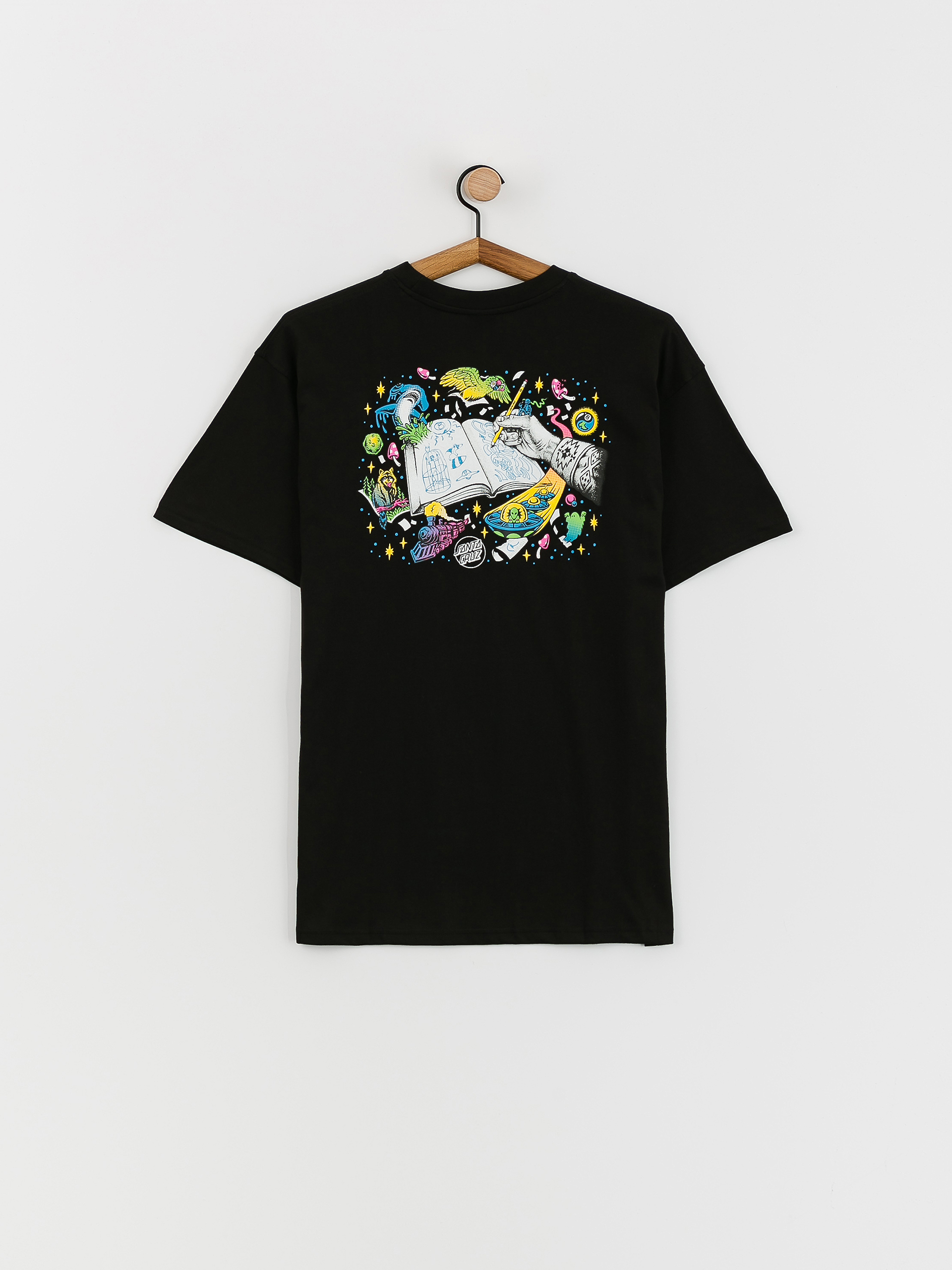 Santa Cruz Winkowski Vision Póló (black)