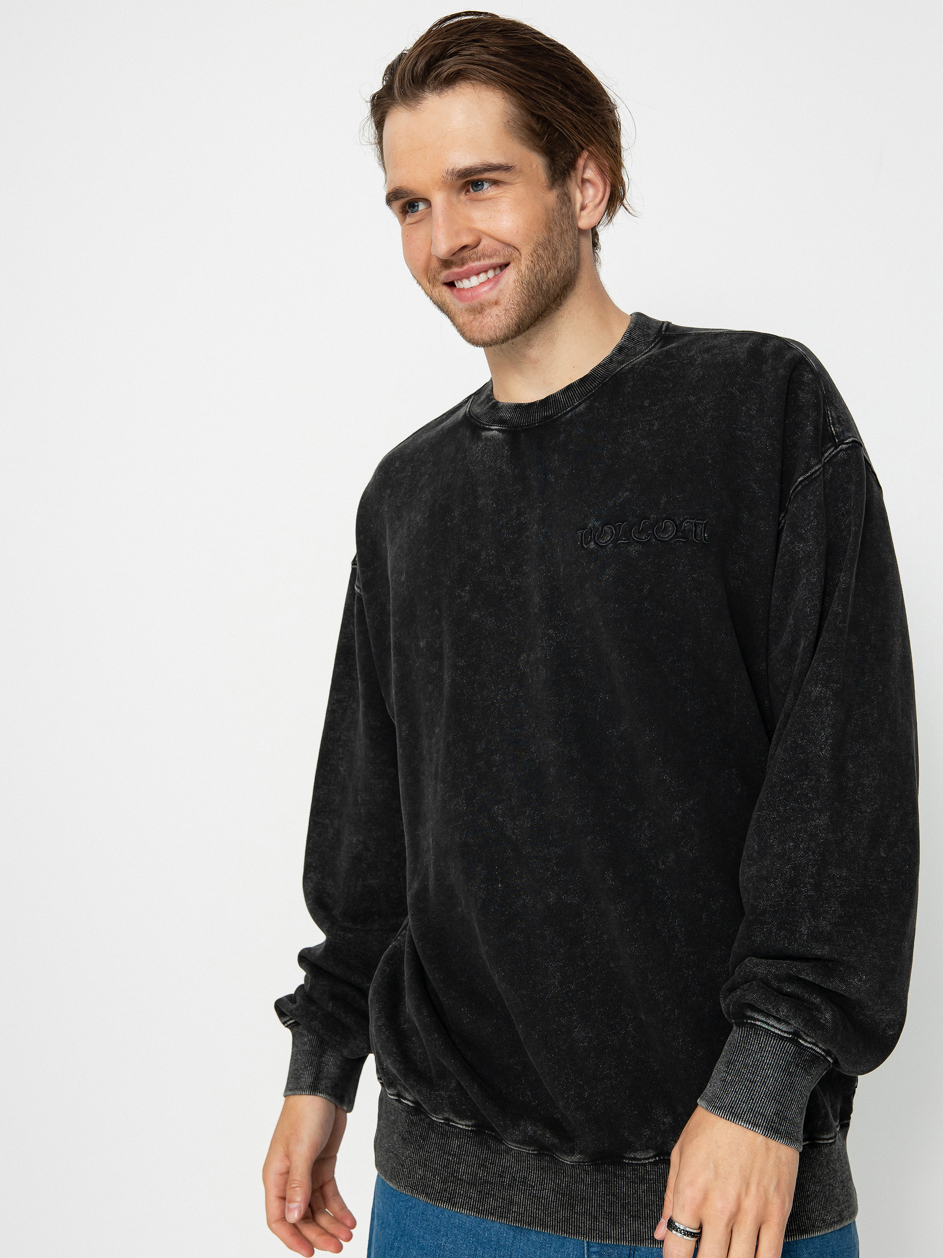 Volcom Acid Wall Crew Pulóver (black)