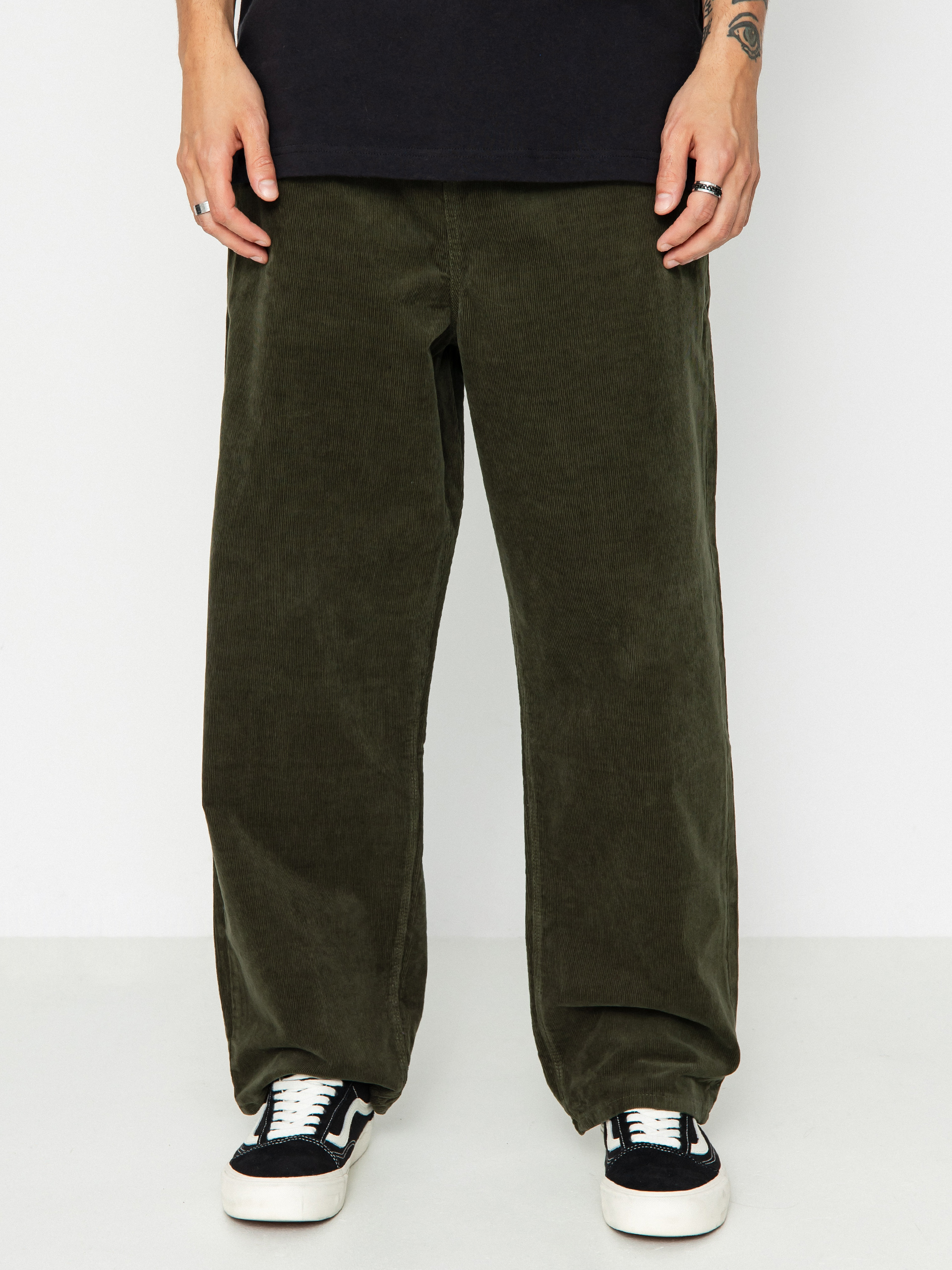 Volcom Outer Spaced Casual Kisnadrág (squadron green)