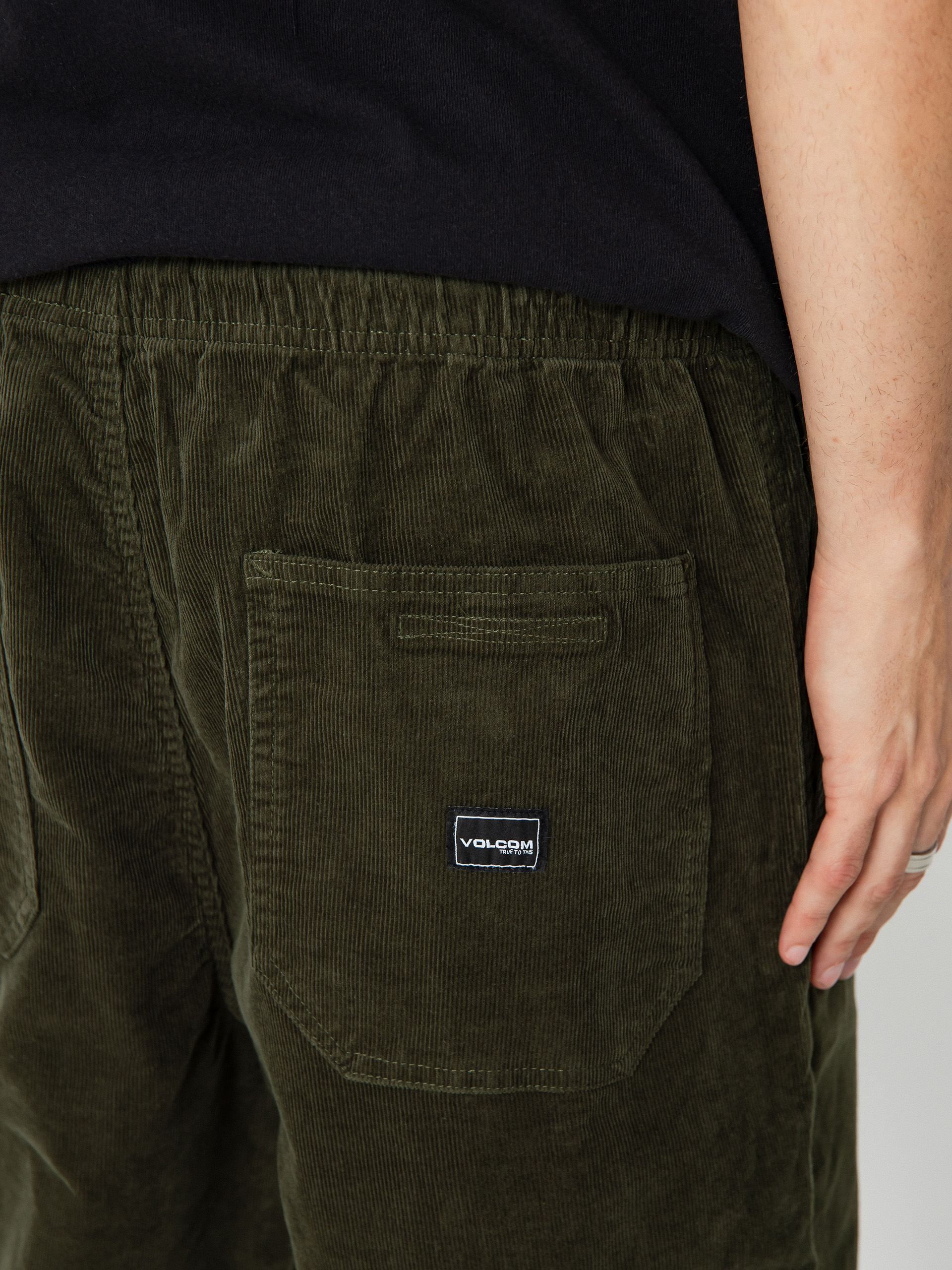 Volcom Outer Spaced Casual Kisnadrág (squadron green)