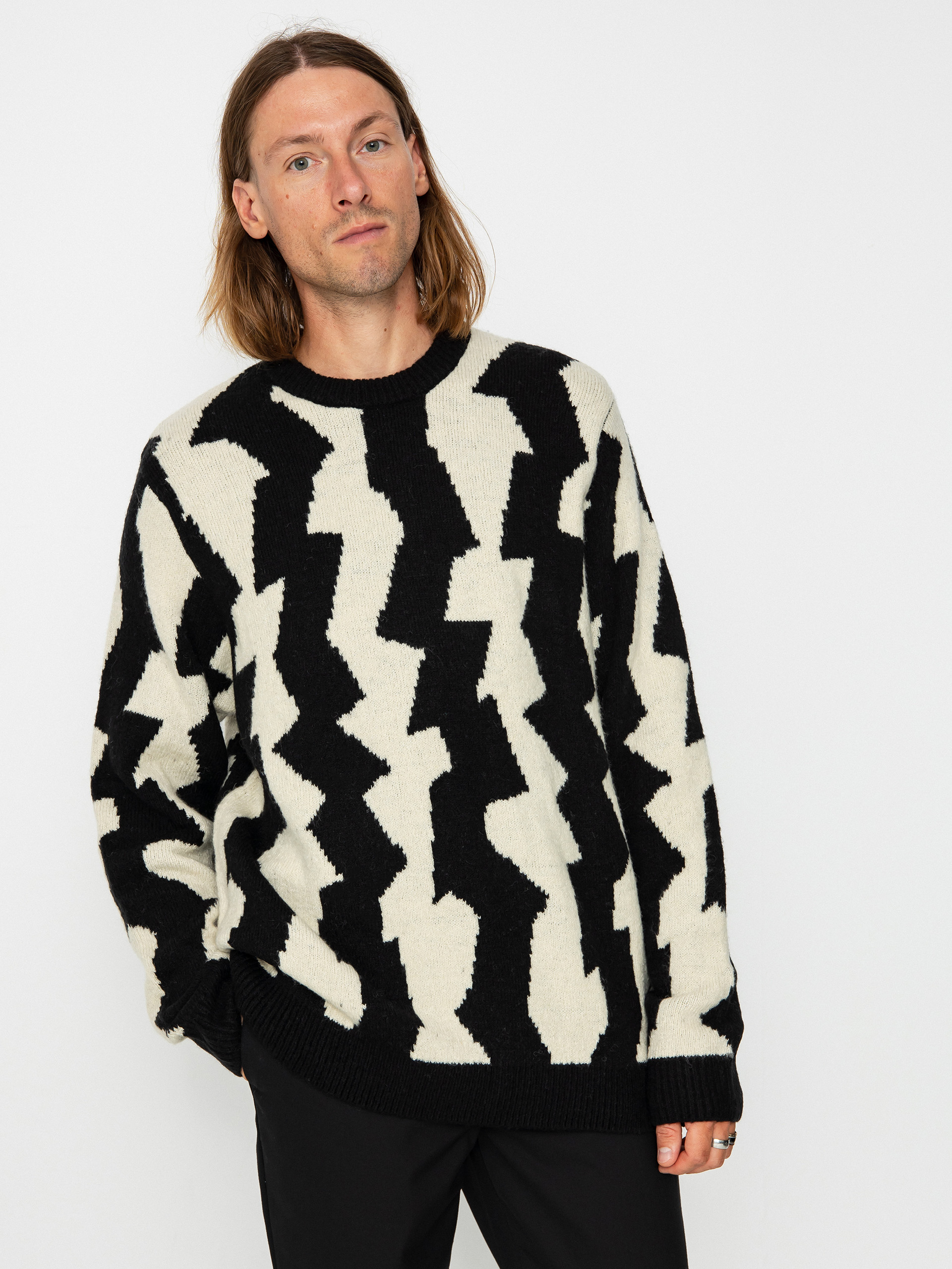 Volcom Anarchietour Pulóver (dirty white)