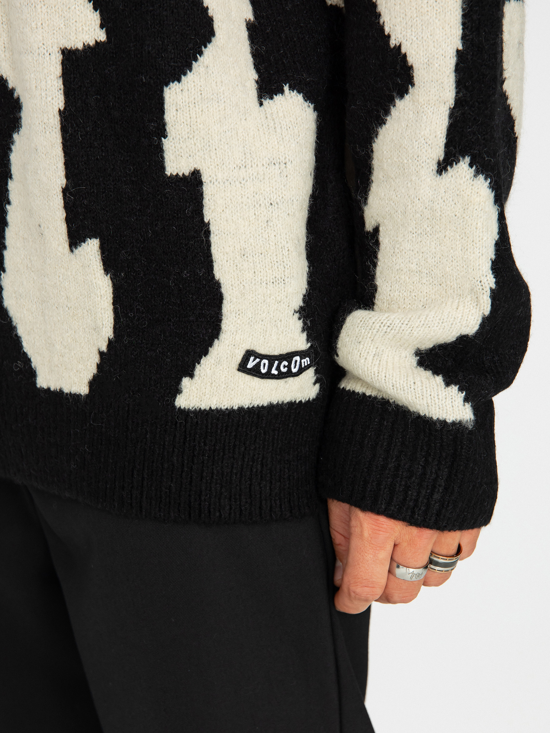 Volcom Anarchietour Pulóver (dirty white)