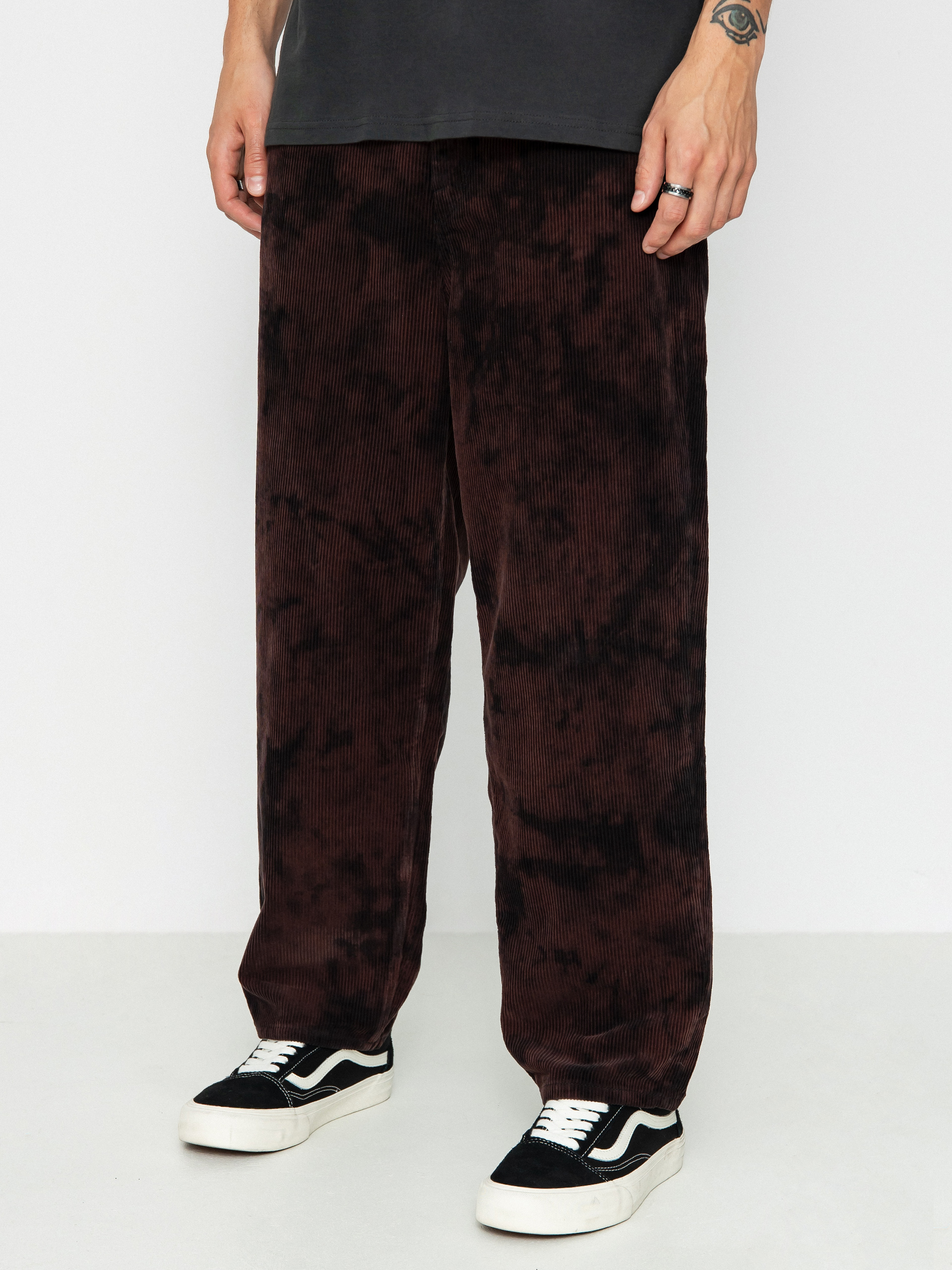 Volcom Billow Tapered Cord Kisnadrág (bitter chocolate)