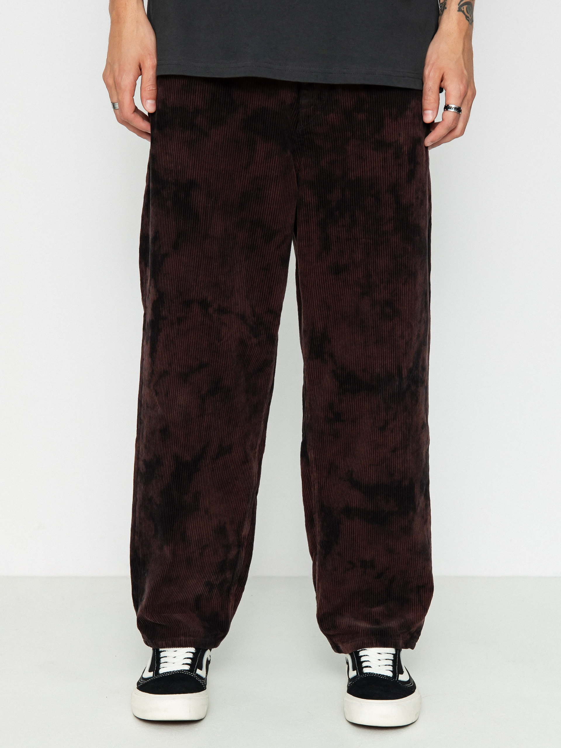 Volcom Billow Tapered Cord Kisnadrág (bitter chocolate)