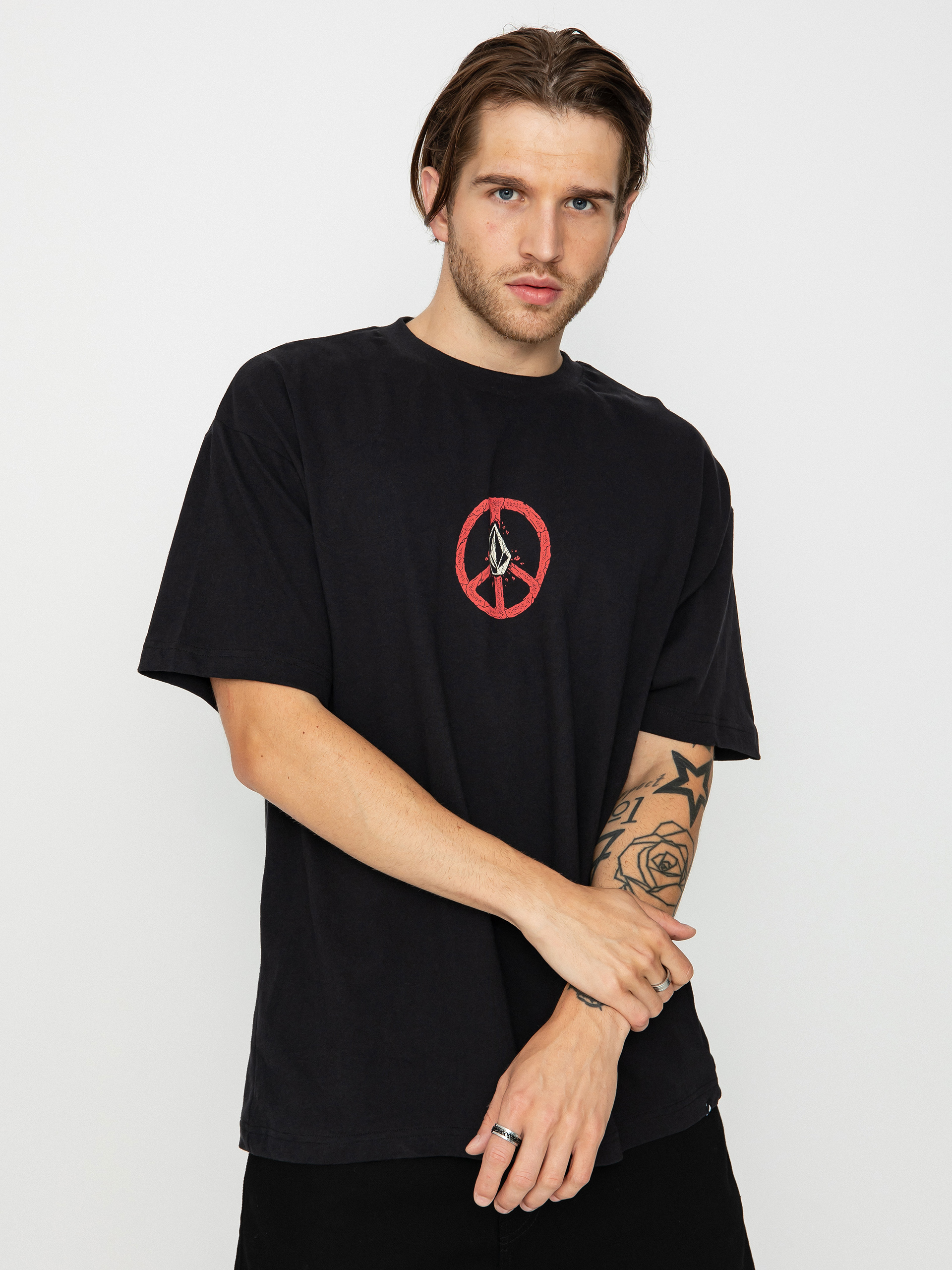 Volcom Breakpeace Lse Póló (black)