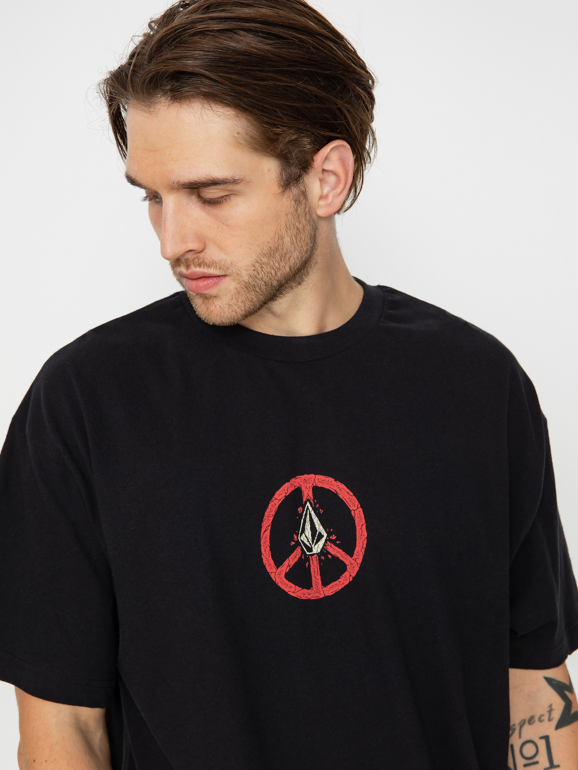 Volcom Breakpeace Lse Póló (black)