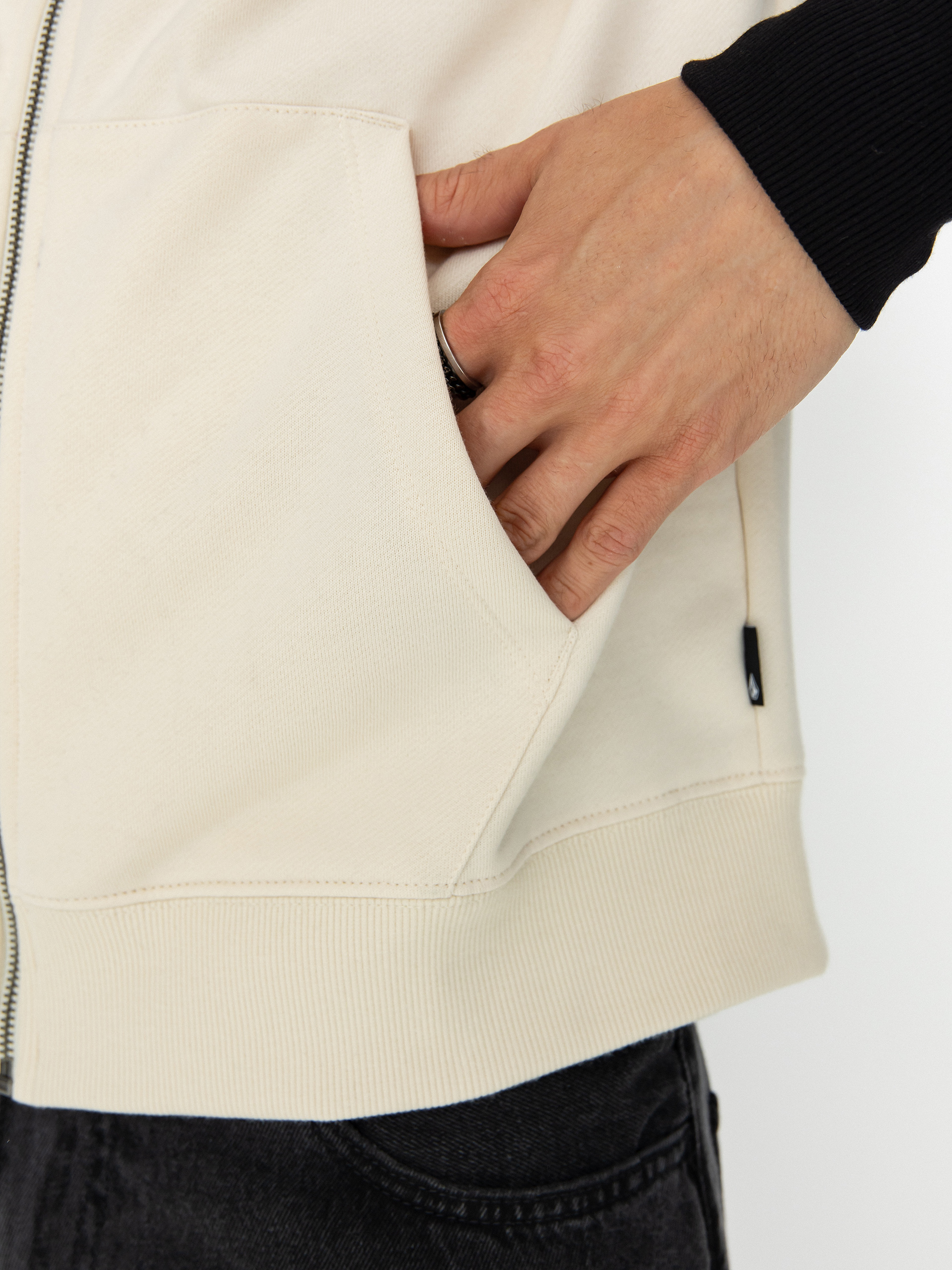 Volcom Watanite ZHD Kapucnis pulóver (dirty white)