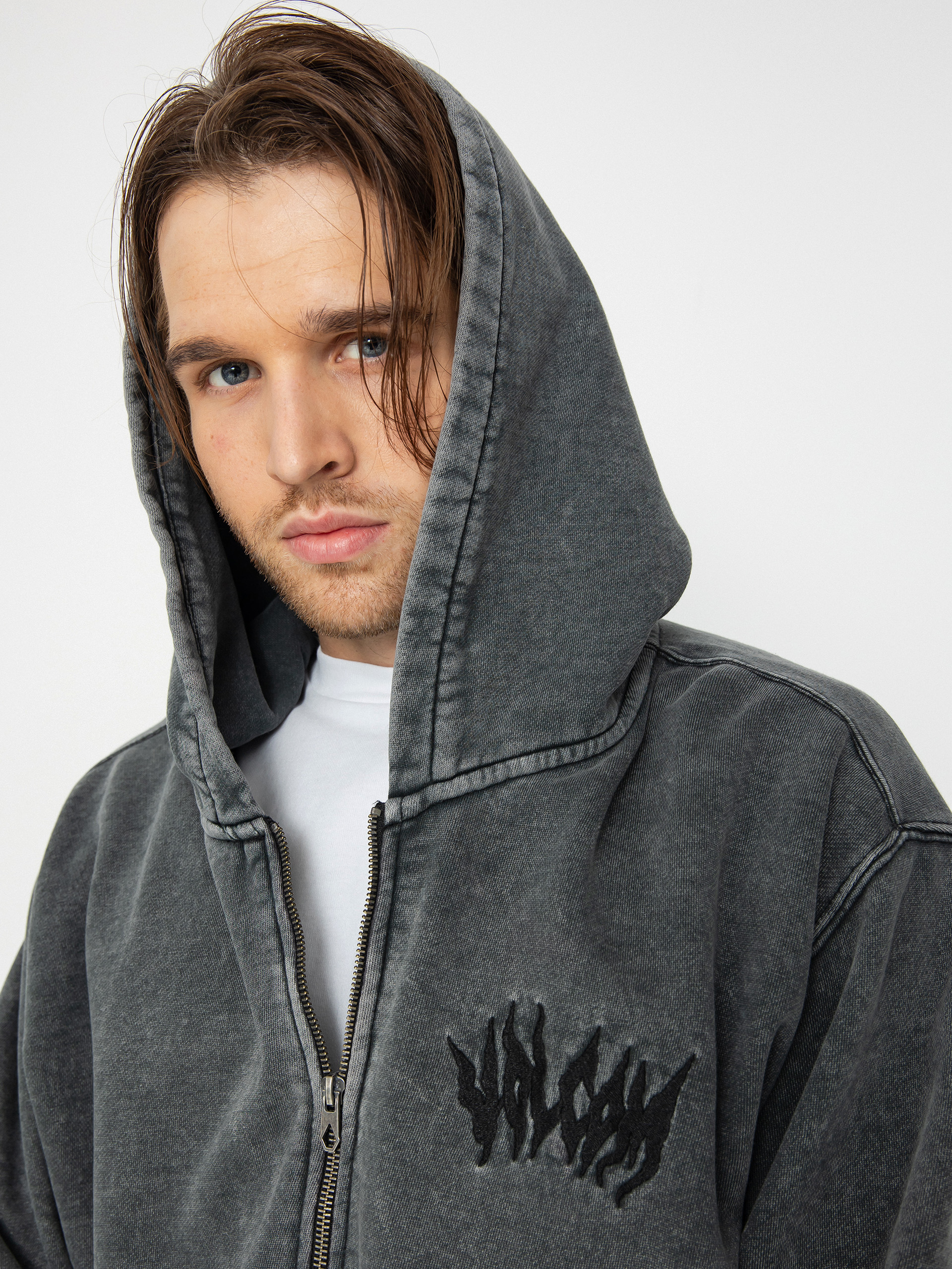 Volcom Issanka Zip Pulóver (black)