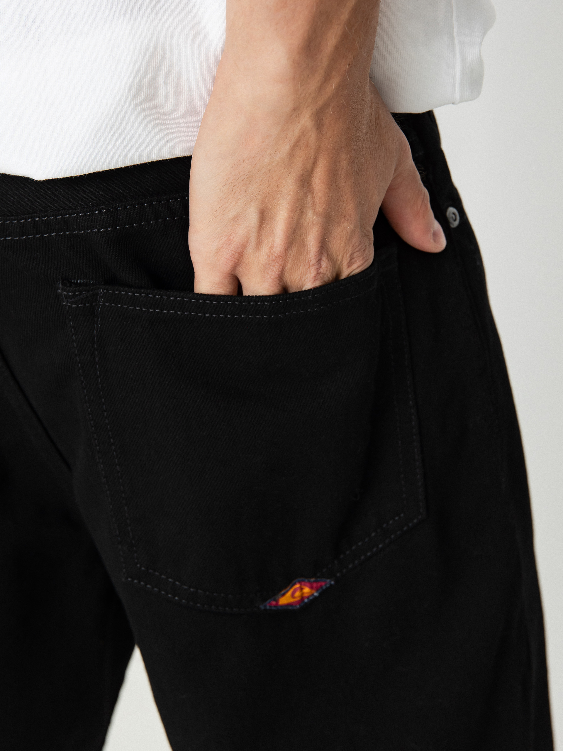 Quiksilver Baggy Black Black Kisnadrág (black black)