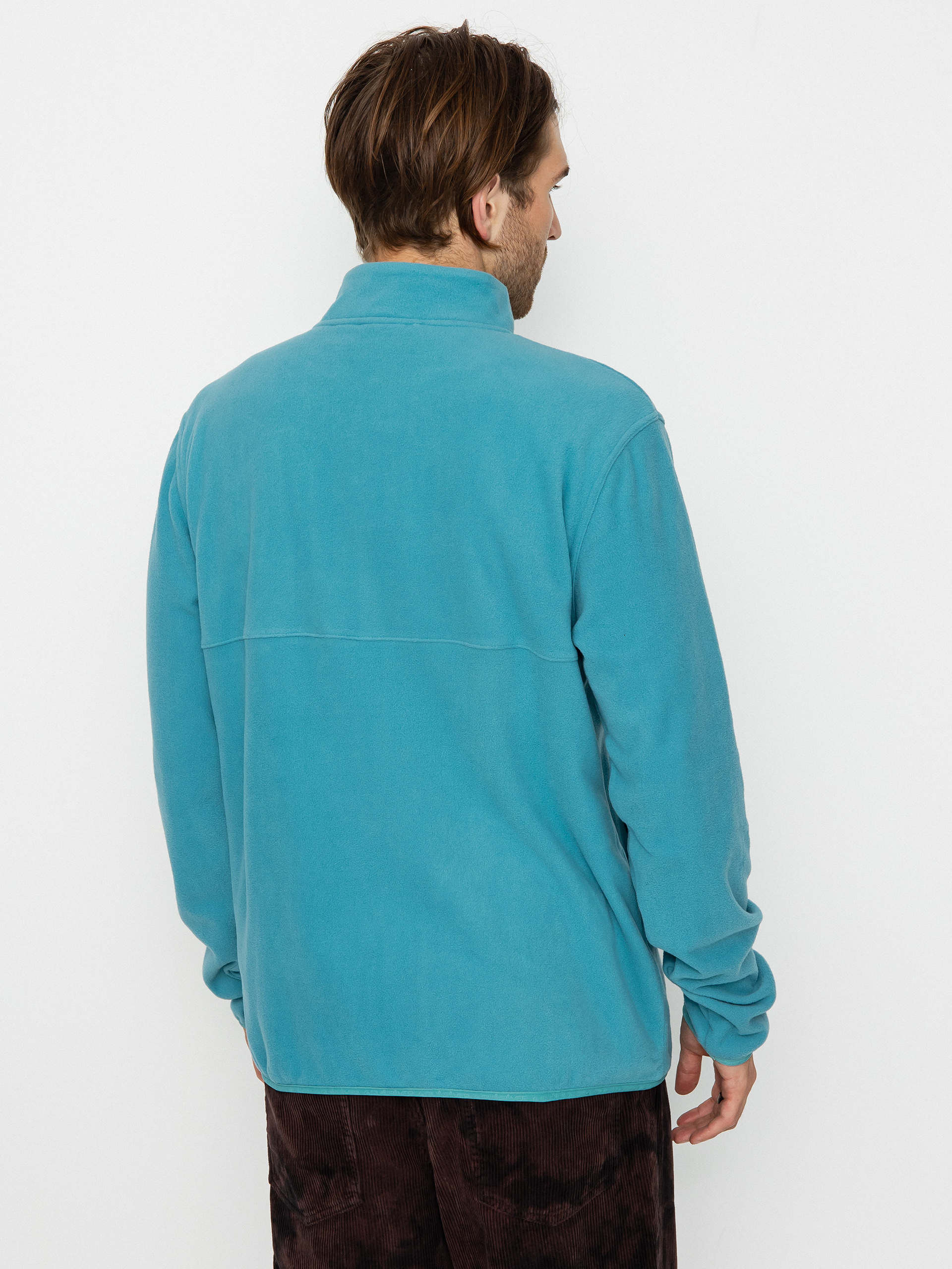 Férfi Quiksilver No Destination 2 Polár pulóver (brittany blue)