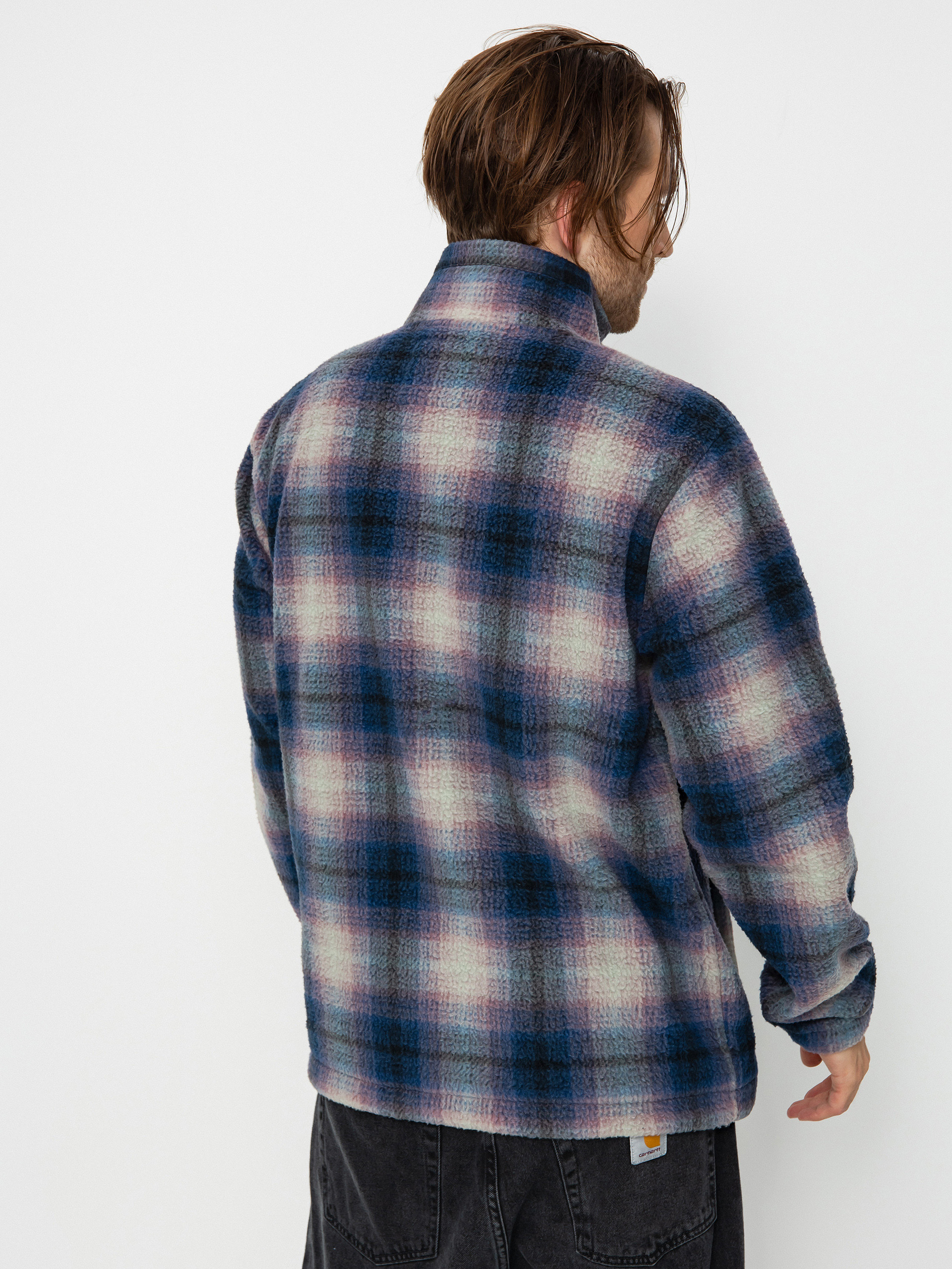 Férfi Billabong Boundary Polár pulóver (dark blue)