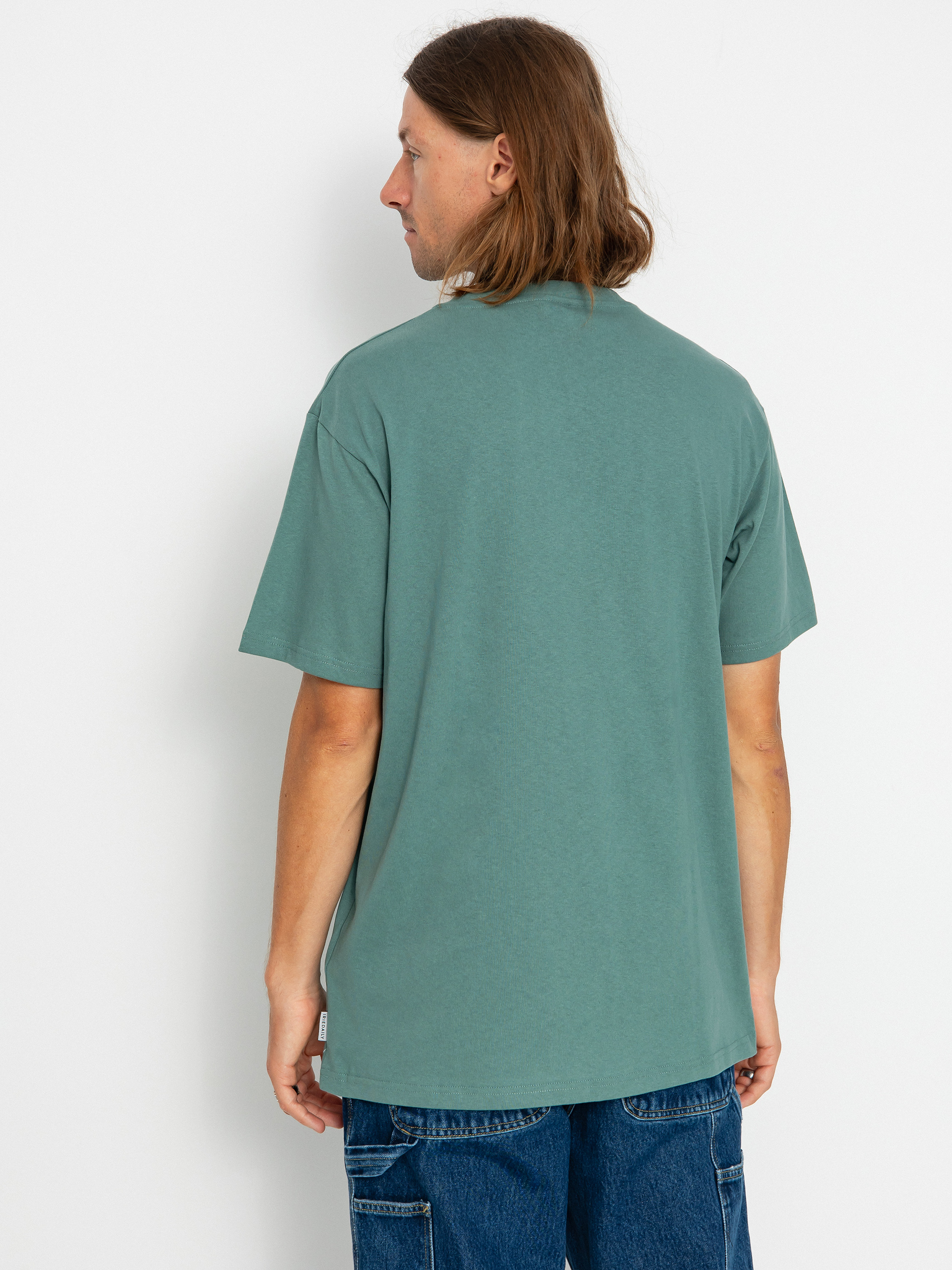 Iriedaily Grin Cat Póló (dark beryl)