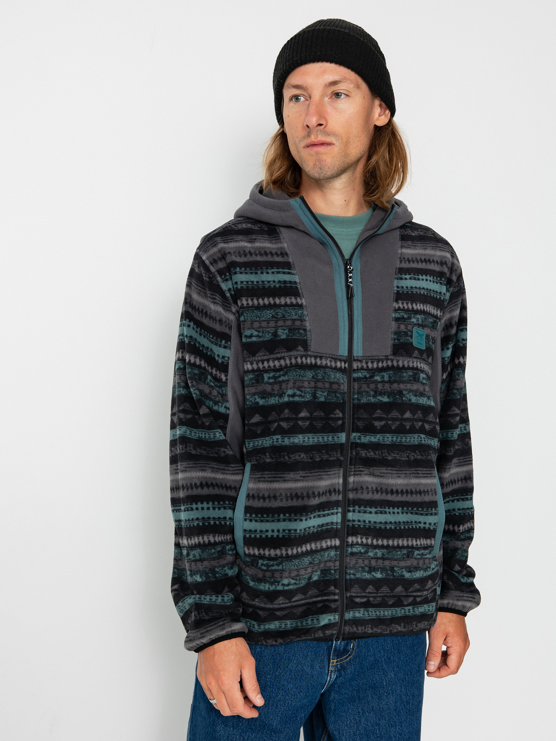 Iriedaily Scopian ZHD Kapucnis pulóver (anthracite)