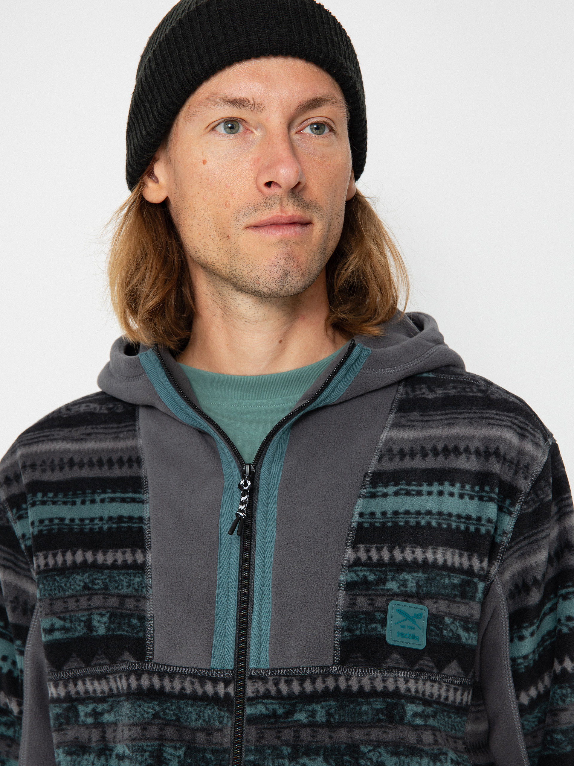 Iriedaily Scopian ZHD Kapucnis pulóver (anthracite)