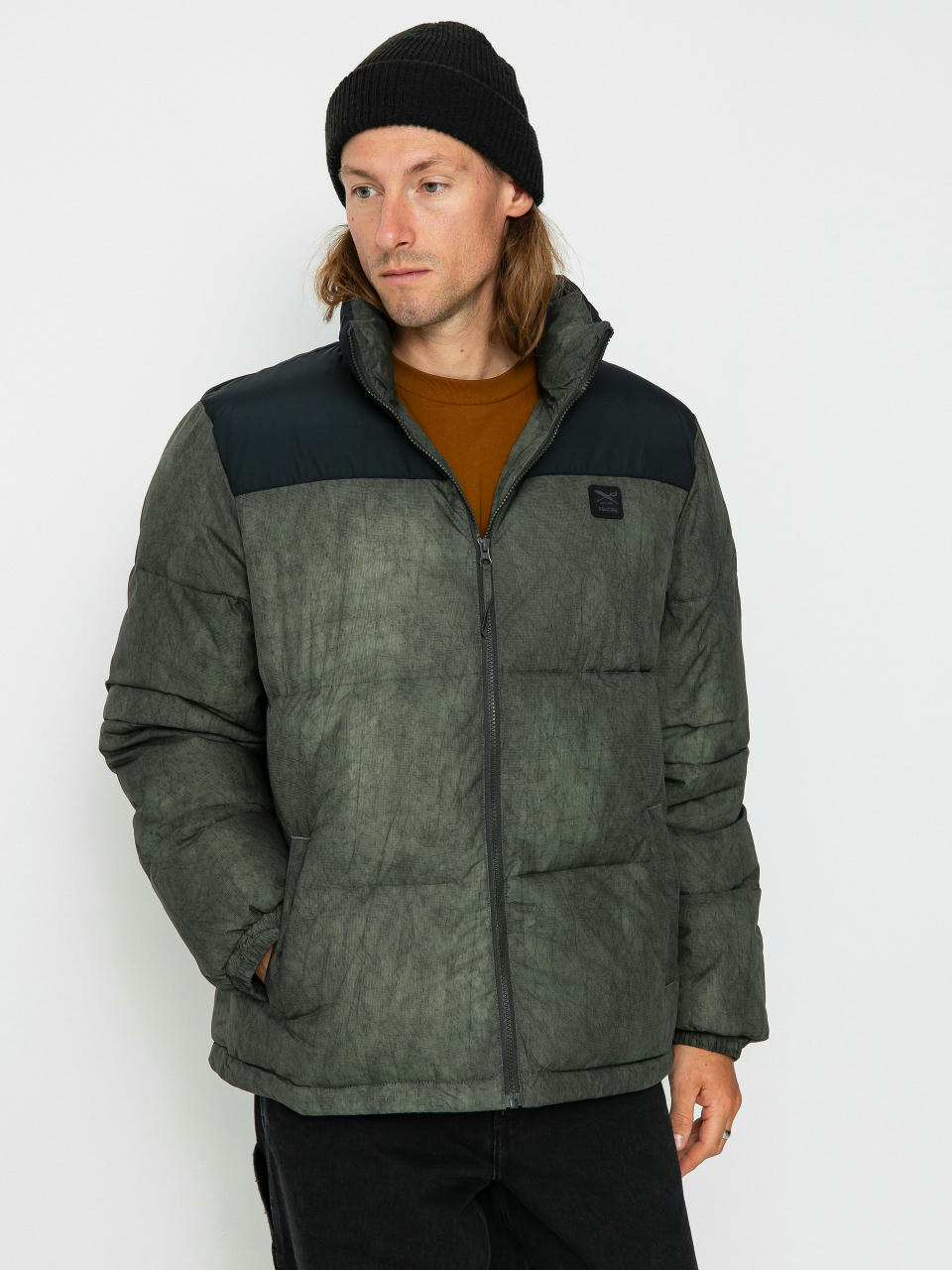 Iriedaily Mission2 Puffer Dzseki (olive)