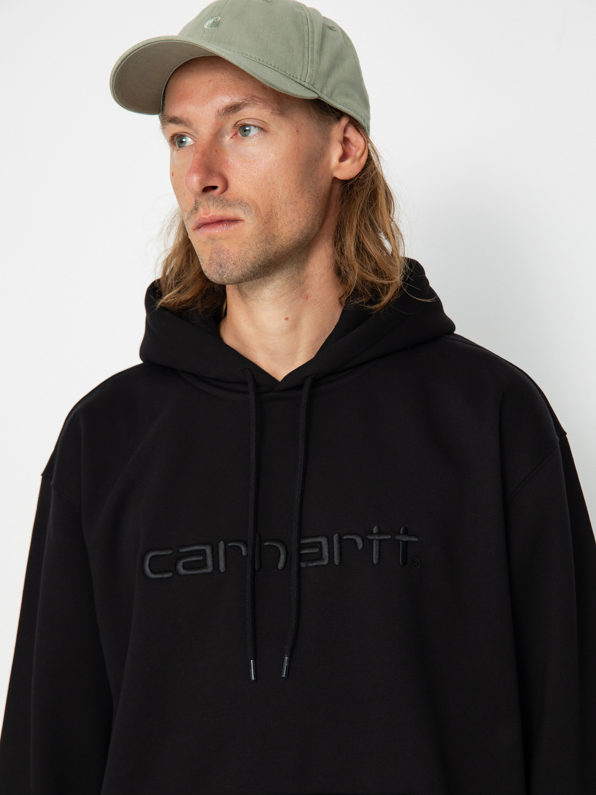 Carhartt WIP Carhartt HD Kapucnis pulóver (black/black)