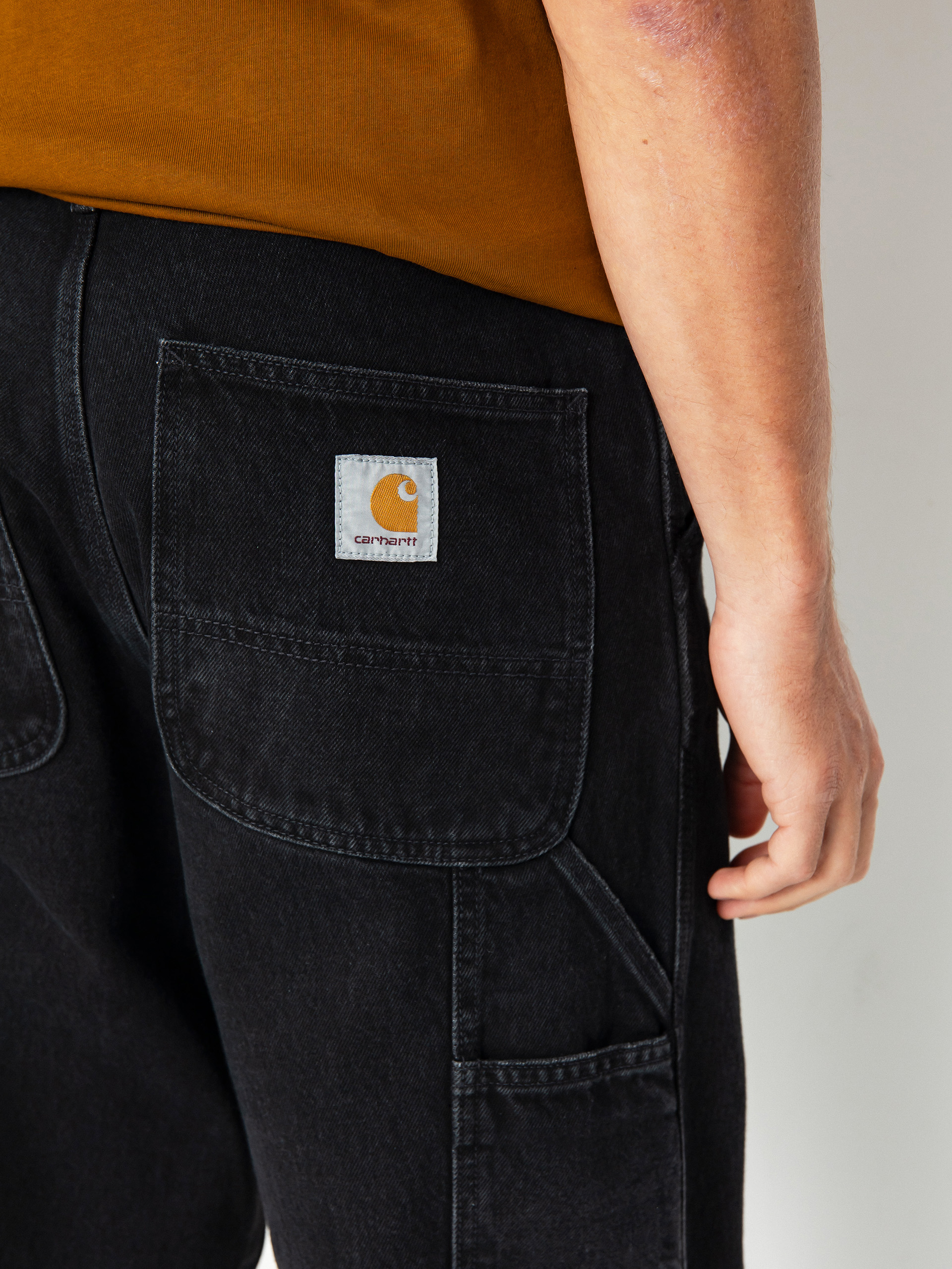 Carhartt WIP Single Knee Kisnadrág (black)