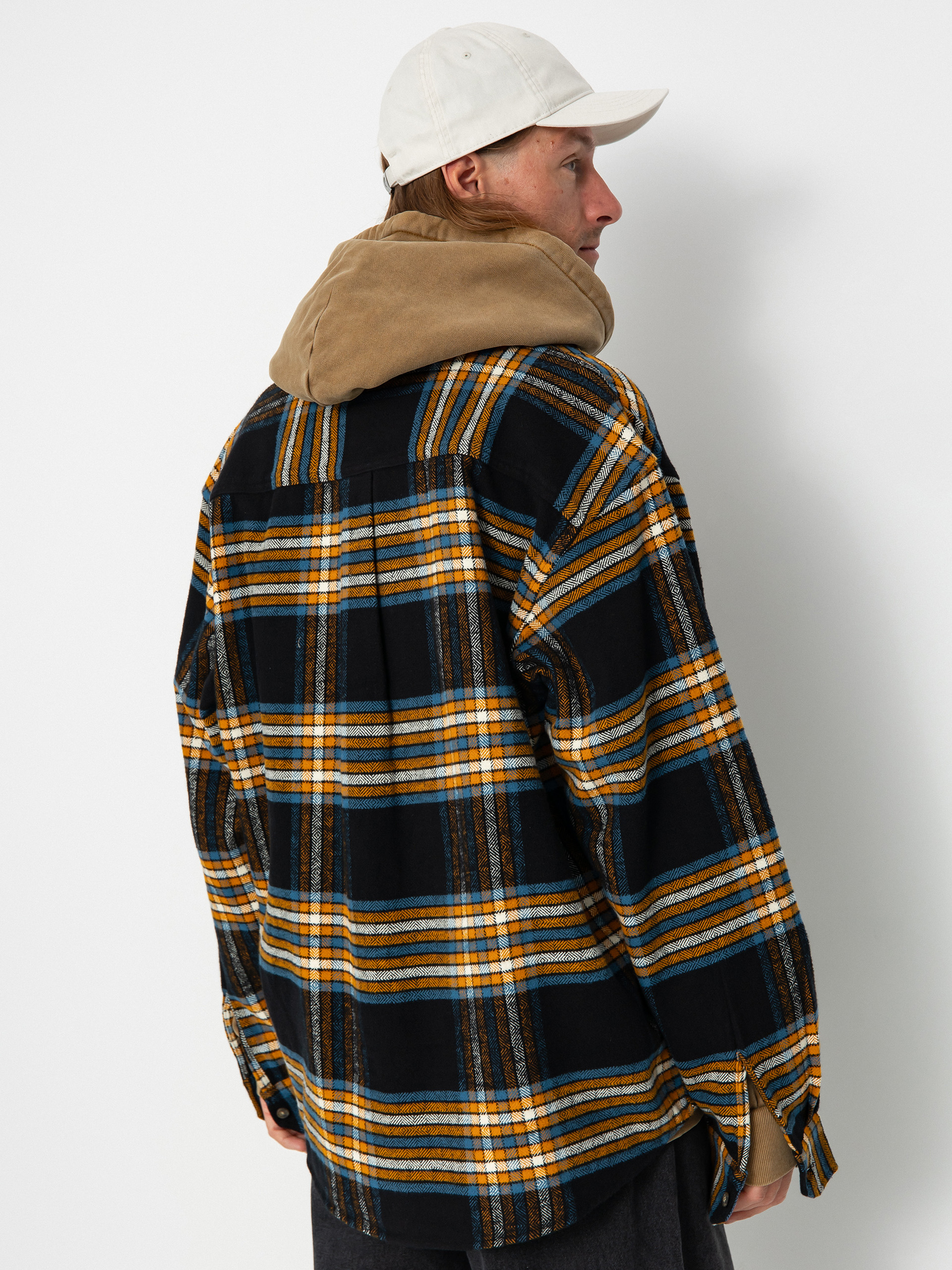 Carhartt WIP Hawkins Ing (hawkins check black/prussian blue)