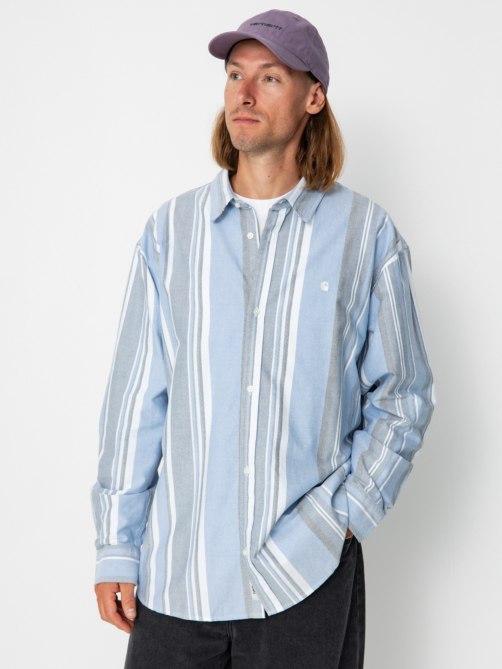 Carhartt WIP Dwyer Ing (dwyer stripe bleach/squid)