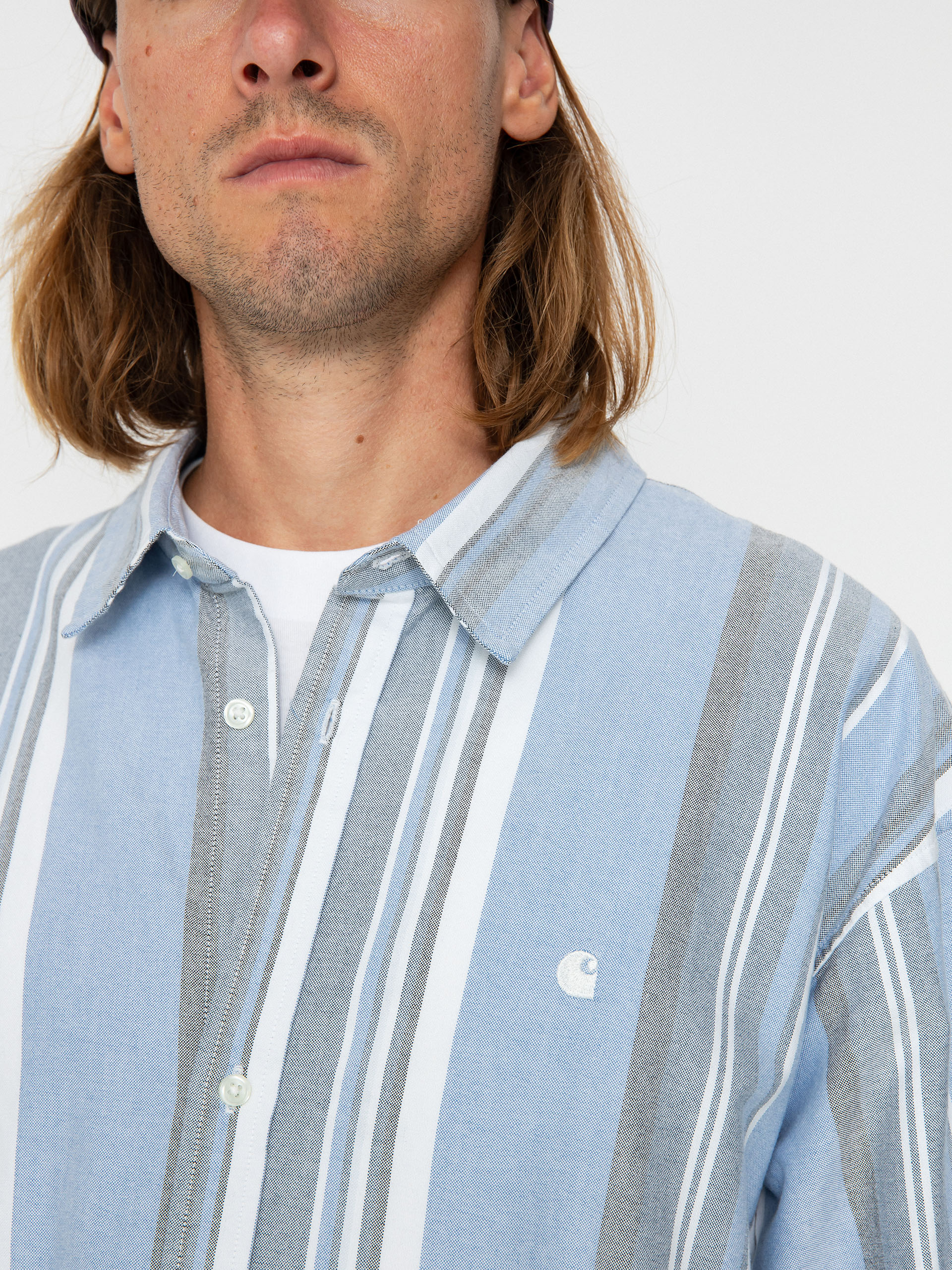 Carhartt WIP Dwyer Ing (dwyer stripe bleach/squid)