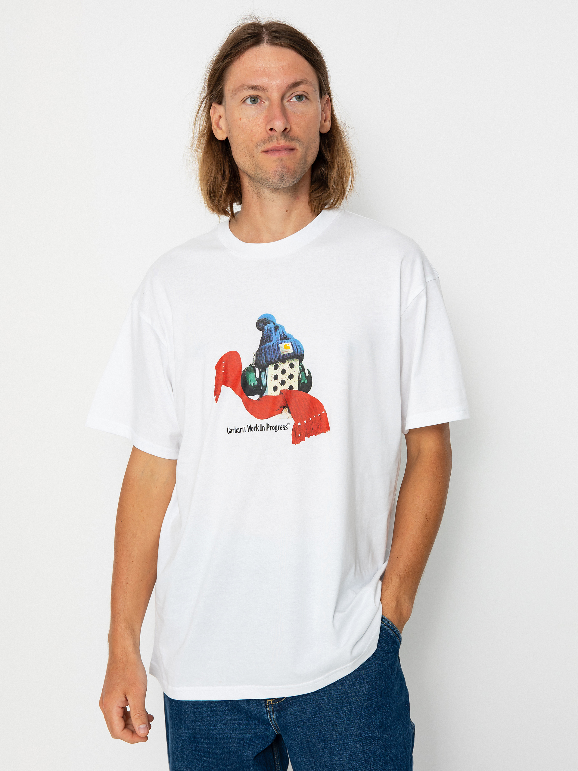 Carhartt WIP Stone Cold Póló (white)