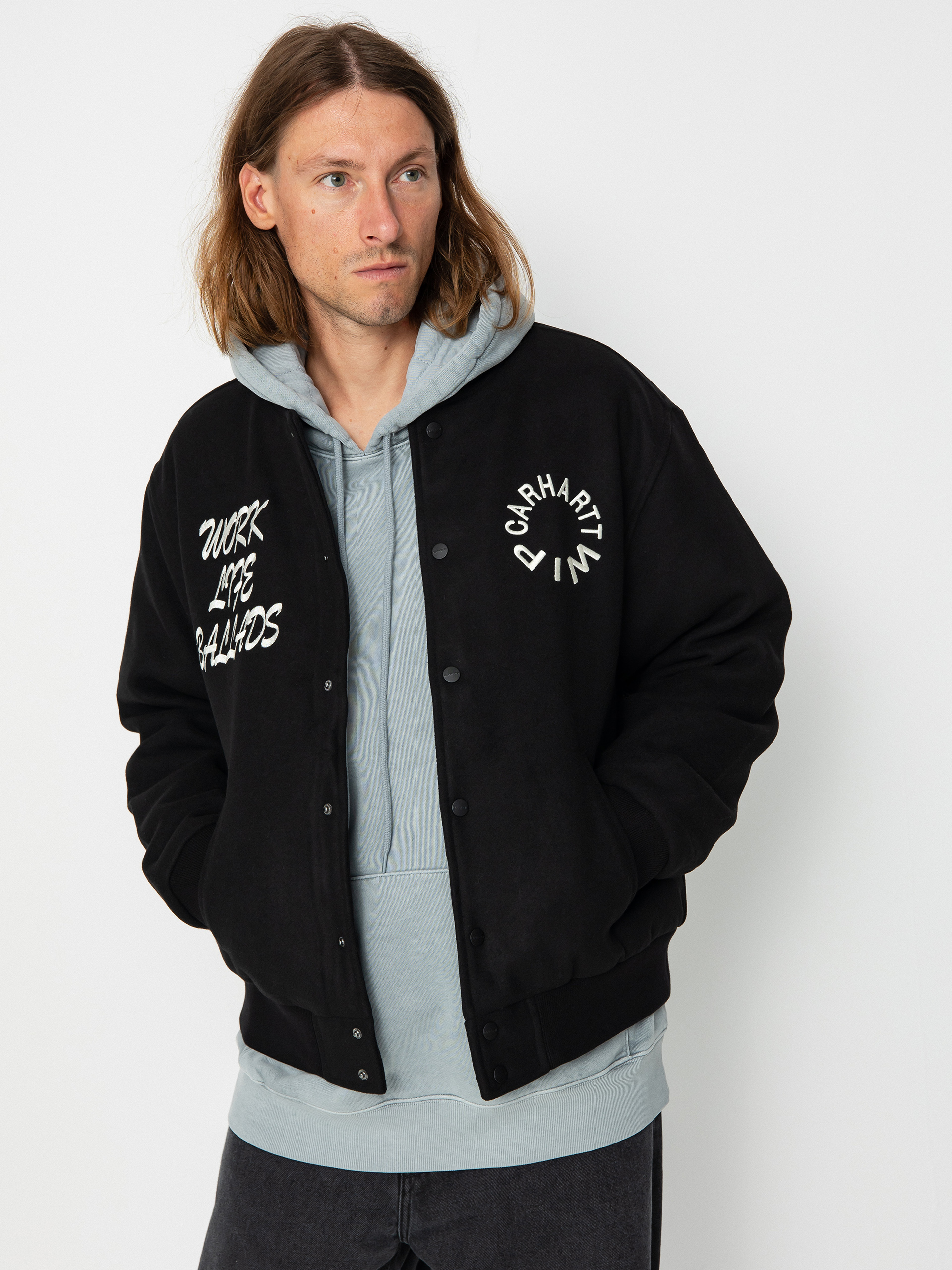 Carhartt WIP Work Varsity Bomber Dzseki (black)