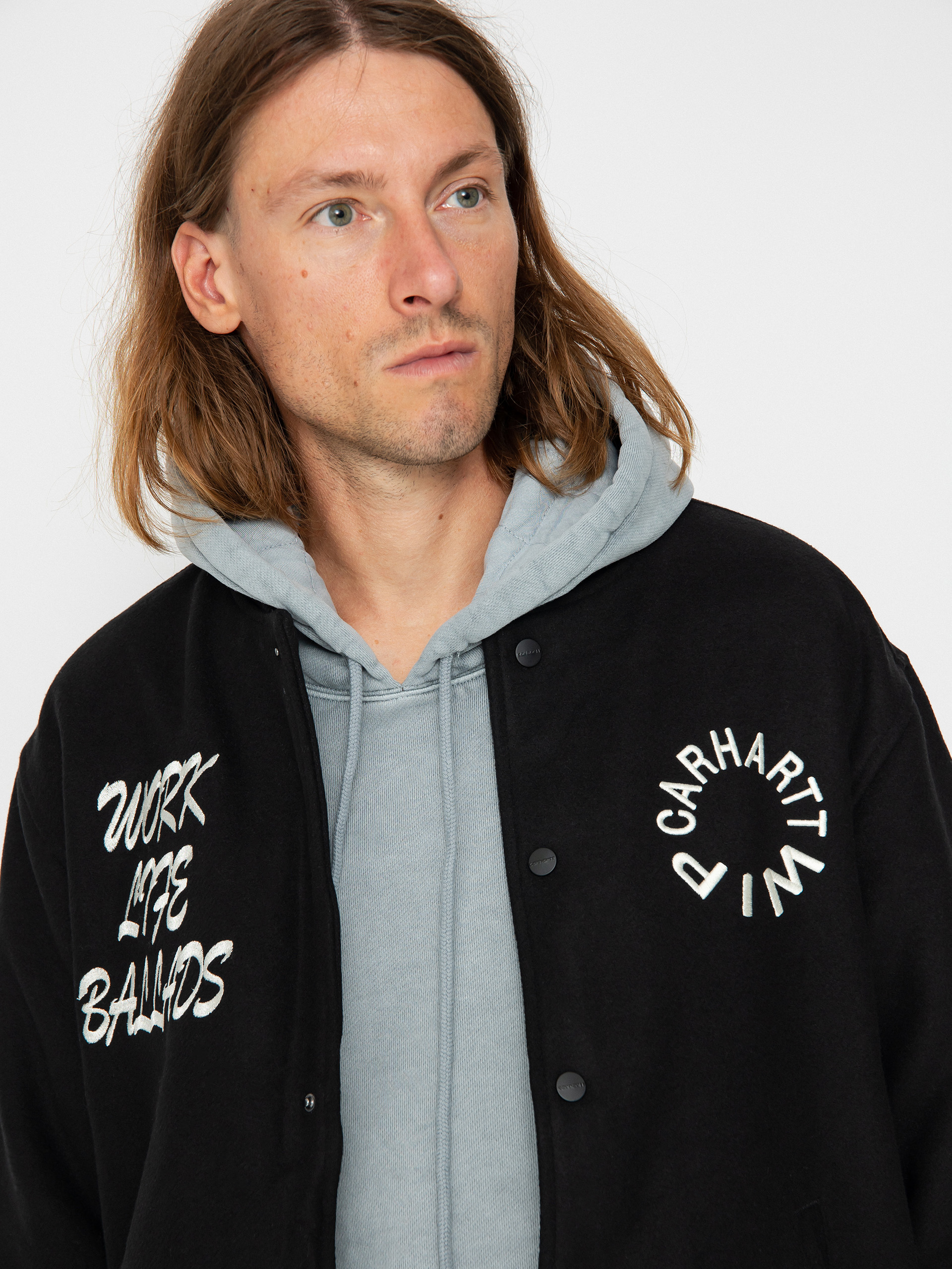 Carhartt WIP Work Varsity Bomber Dzseki (black)