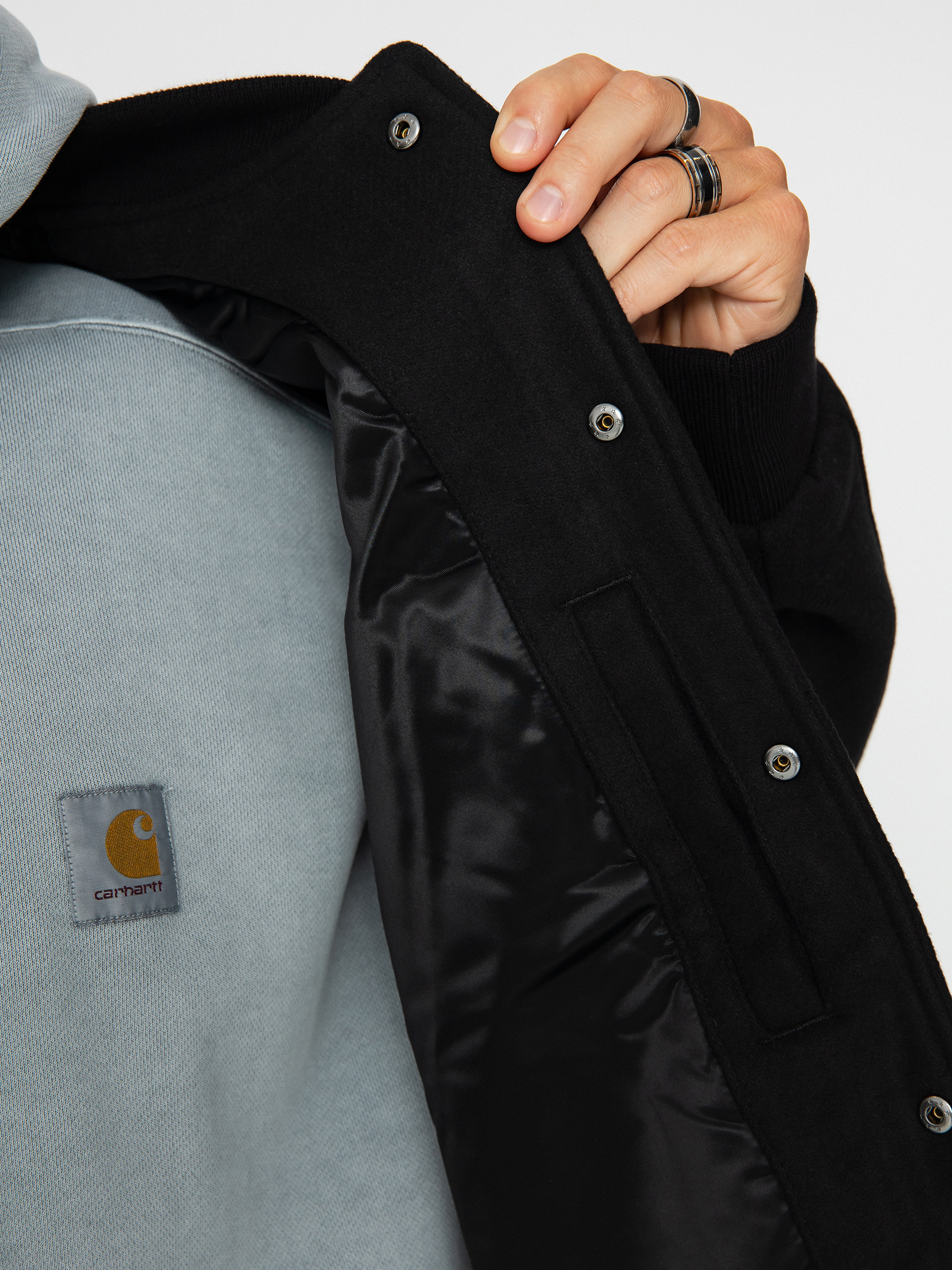 Carhartt WIP Work Varsity Bomber Dzseki (black)