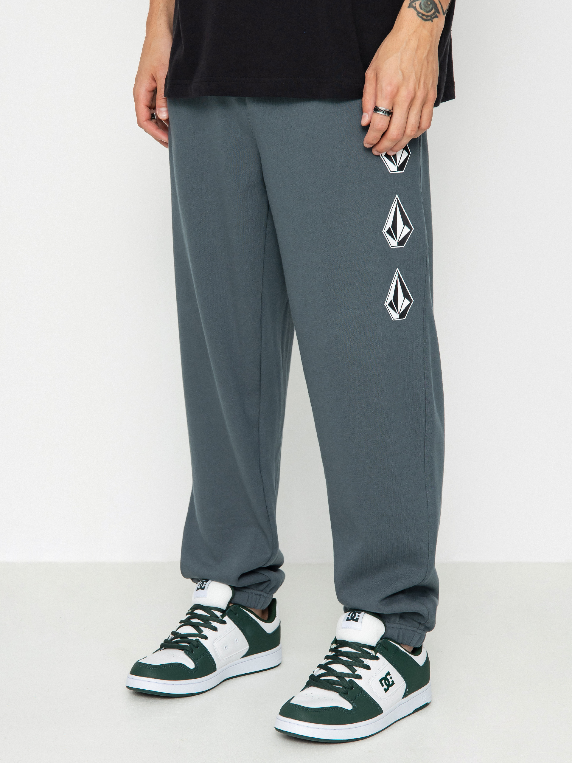 Volcom Iconic Stone Fleece Kisnadrág (dark slate)