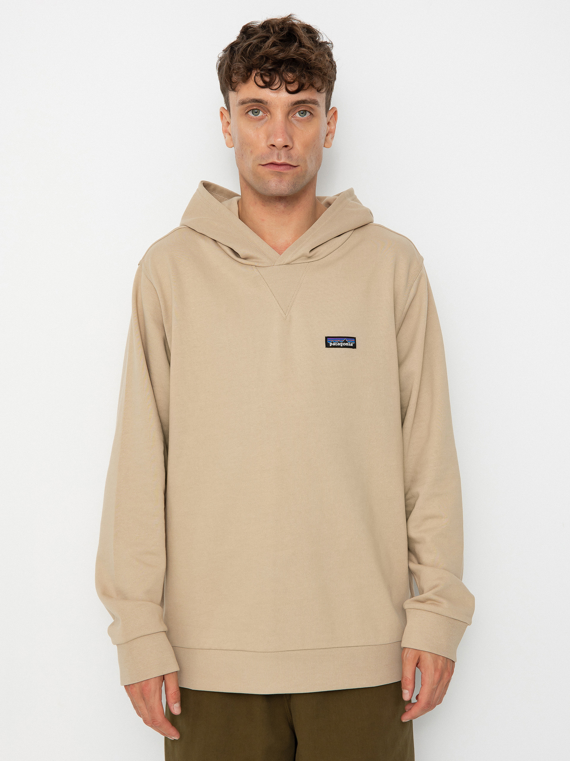 Patagonia Regenerative Organic Certified Cotton HD Kapucnis pulóver (oar tan)
