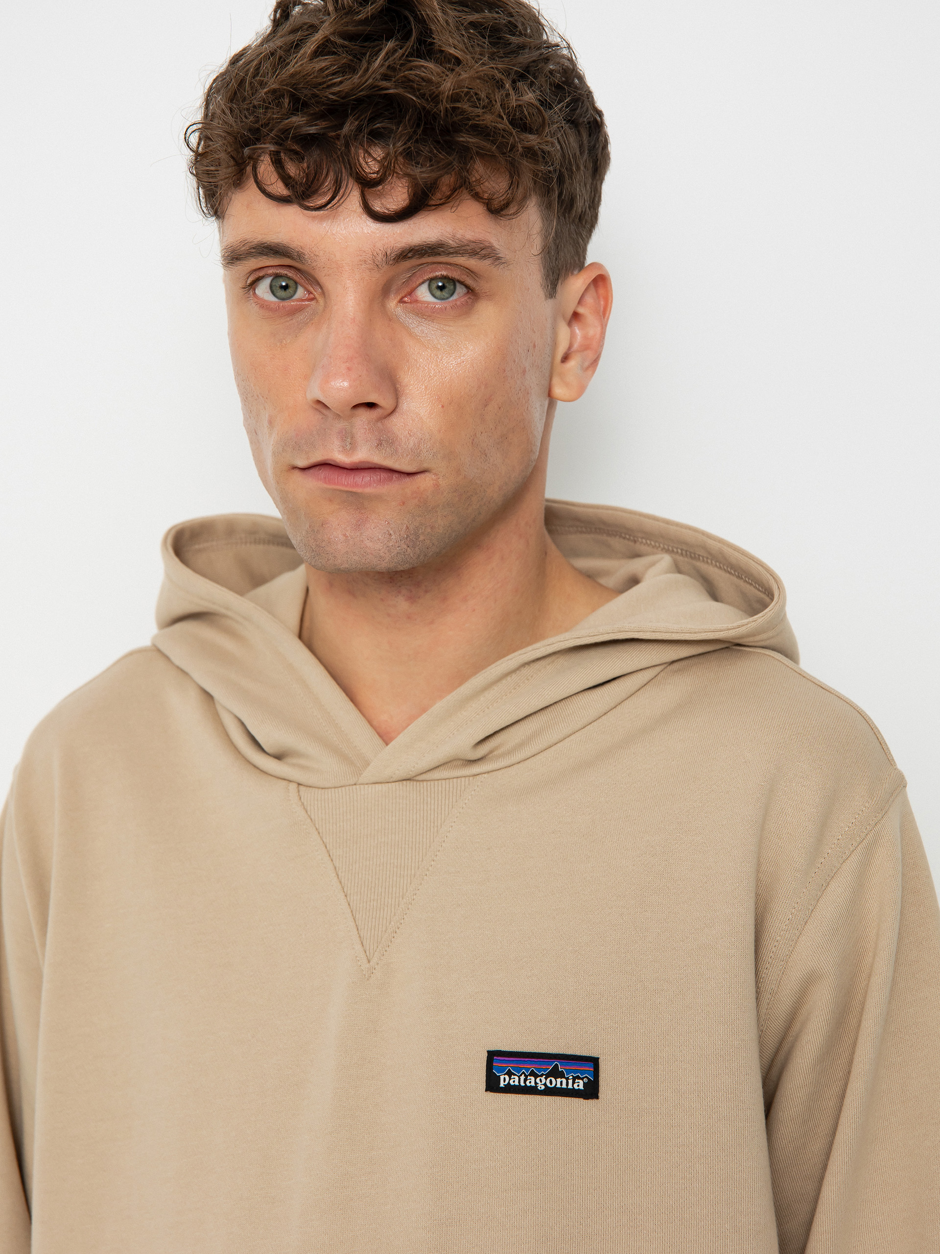 Patagonia Regenerative Organic Certified Cotton HD Kapucnis pulóver (oar tan)