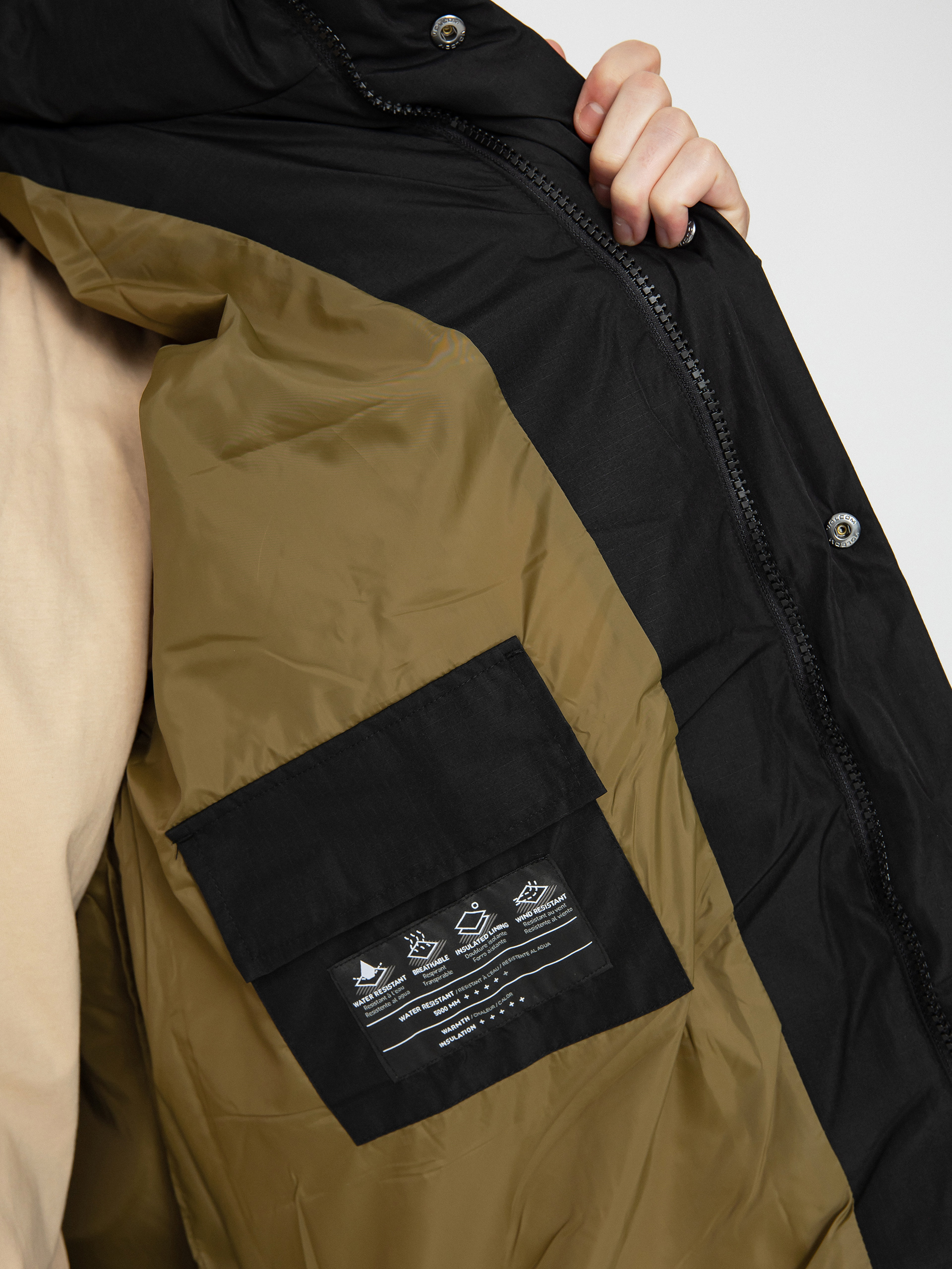 Volcom Superstoner II 5K Dzseki (black)