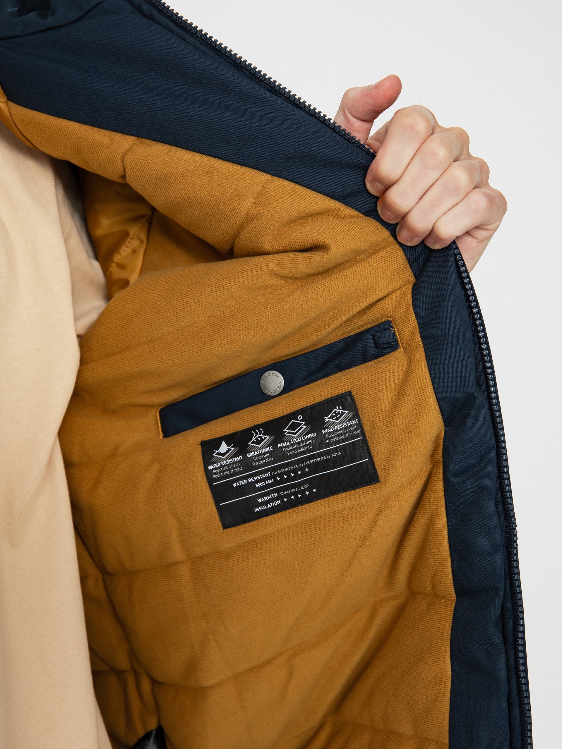 Volcom Hernan 5K Dzseki (navy)