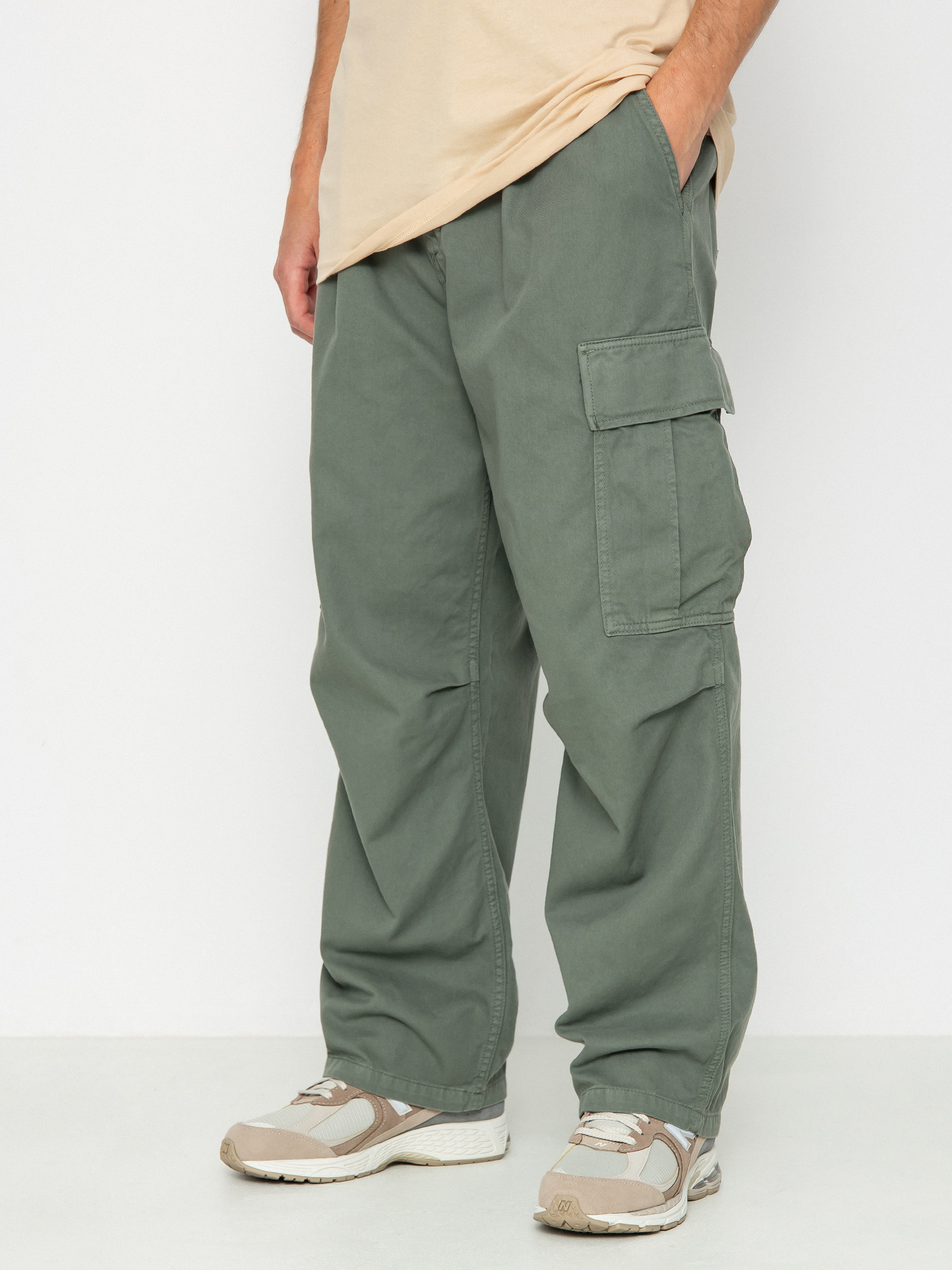 Carhartt WIP Cole Cargo Kisnadrág (smoke green)