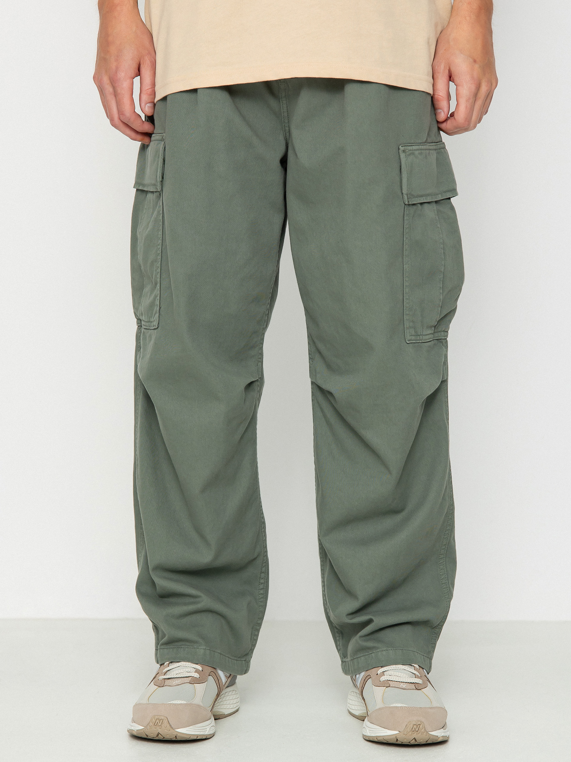 Carhartt WIP Cole Cargo Kisnadrág (smoke green)
