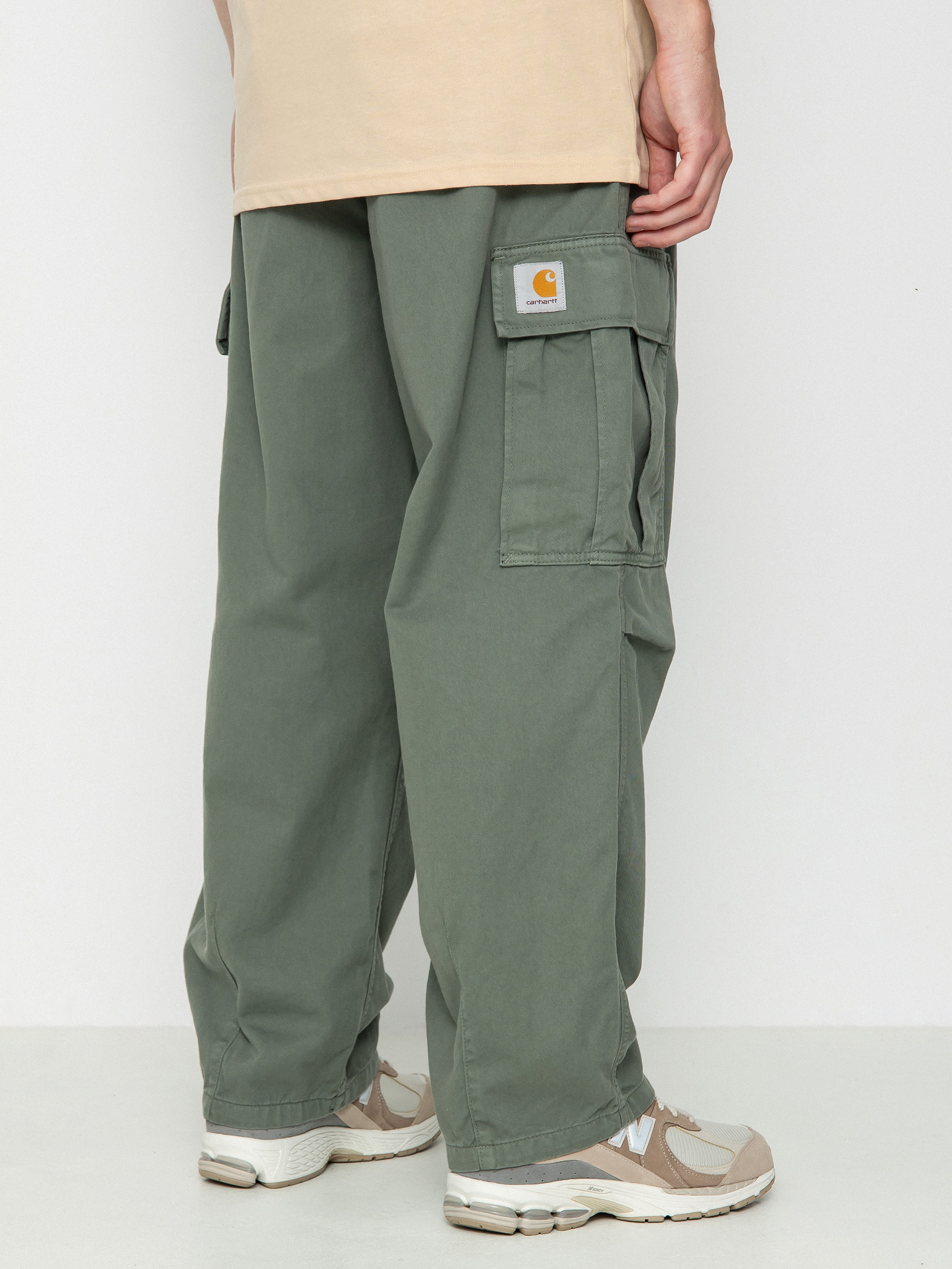 Carhartt WIP Cole Cargo Kisnadrág (smoke green)