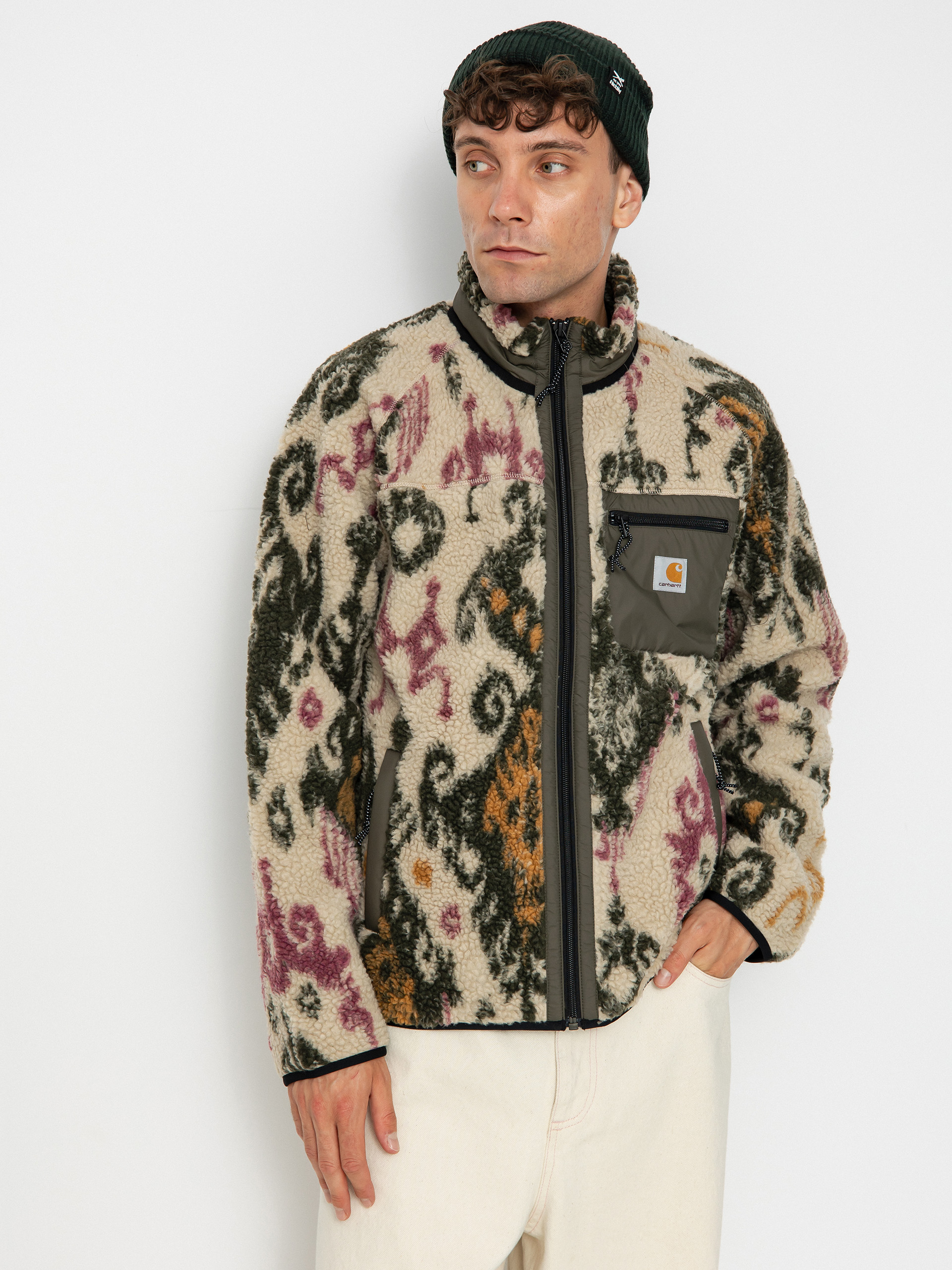 Carhartt WIP Prentis Liner Dzseki (baru jacquard wall/cypress)