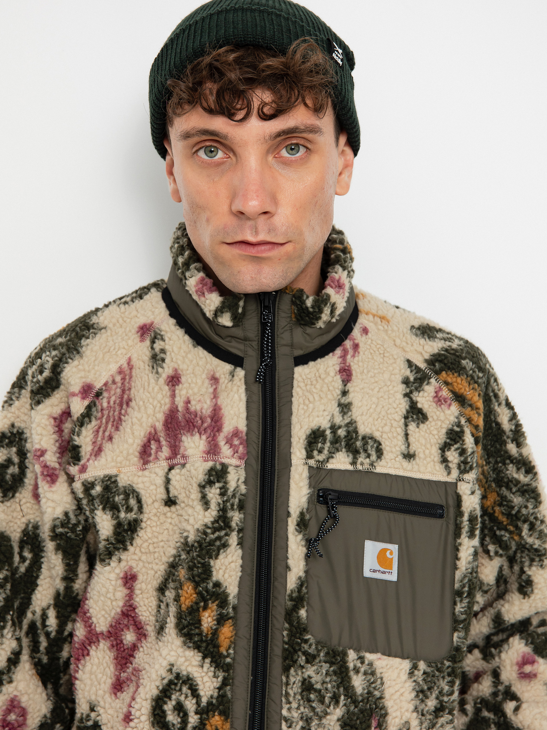 Carhartt WIP Prentis Liner Dzseki (baru jacquard wall/cypress)