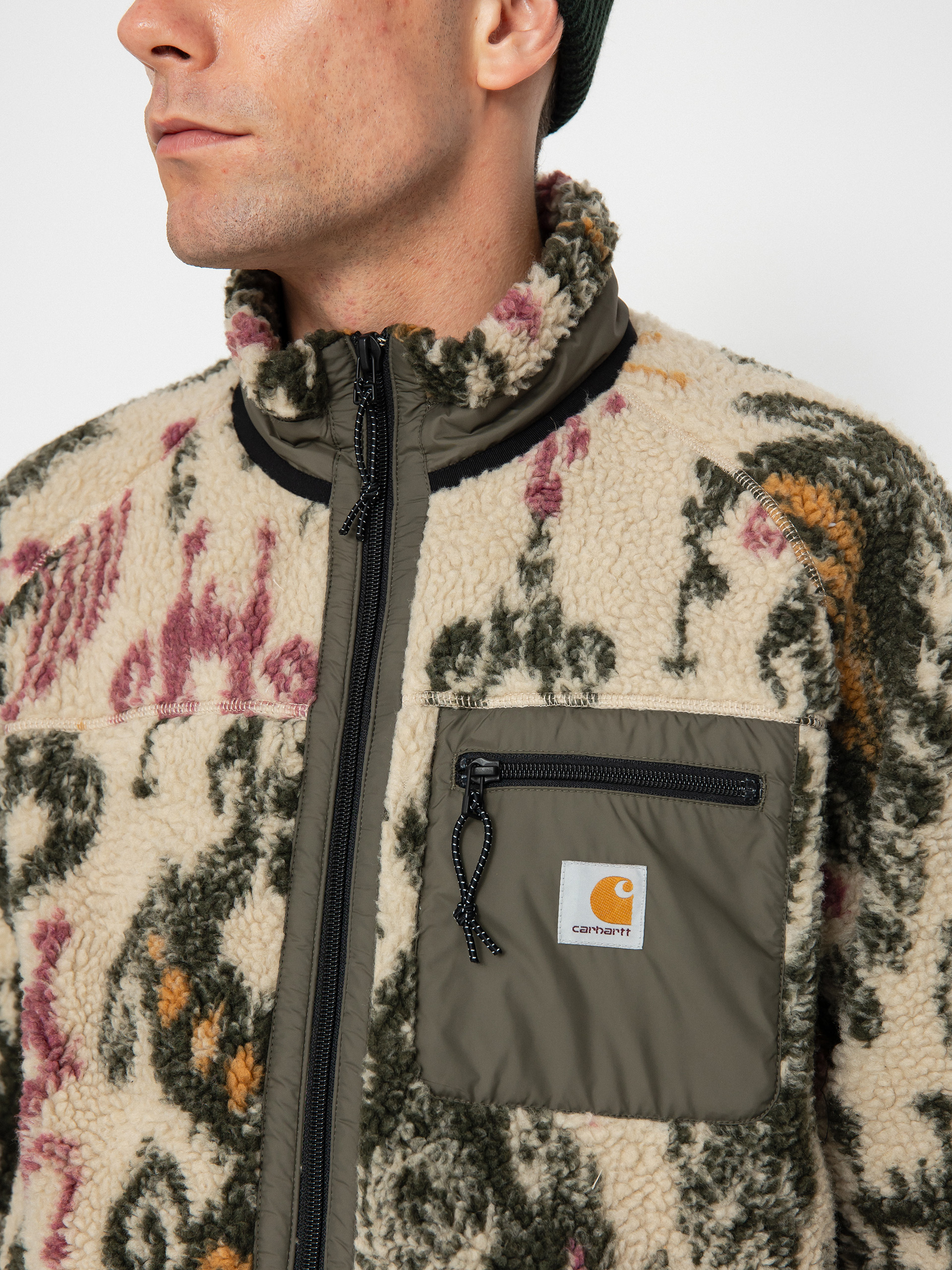 Carhartt WIP Prentis Liner Dzseki (baru jacquard wall/cypress)