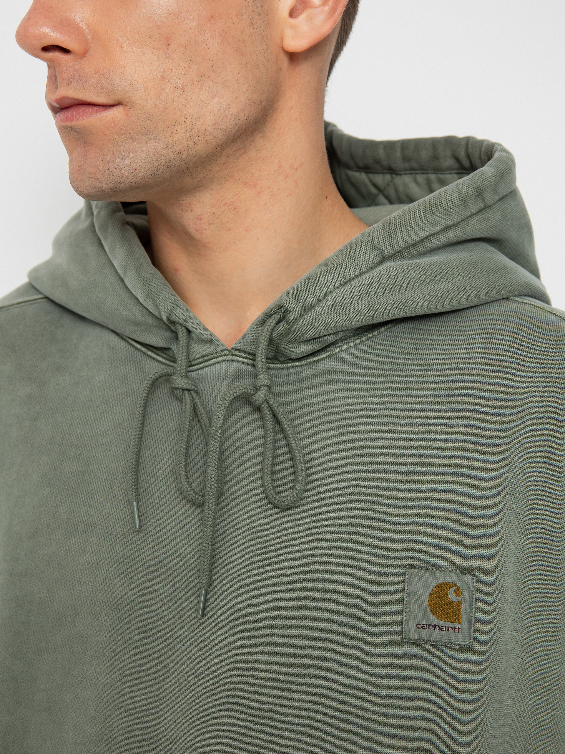 Carhartt WIP Vista HD Kapucnis pulóver (smoke green)