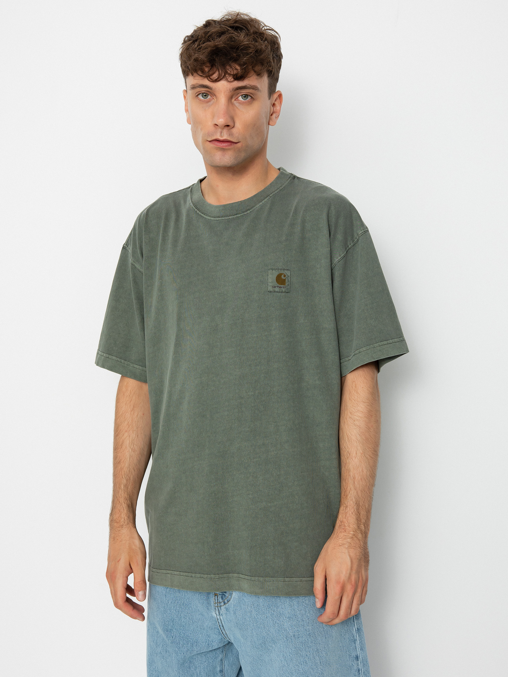 Carhartt WIP Vista Póló (smoke green)