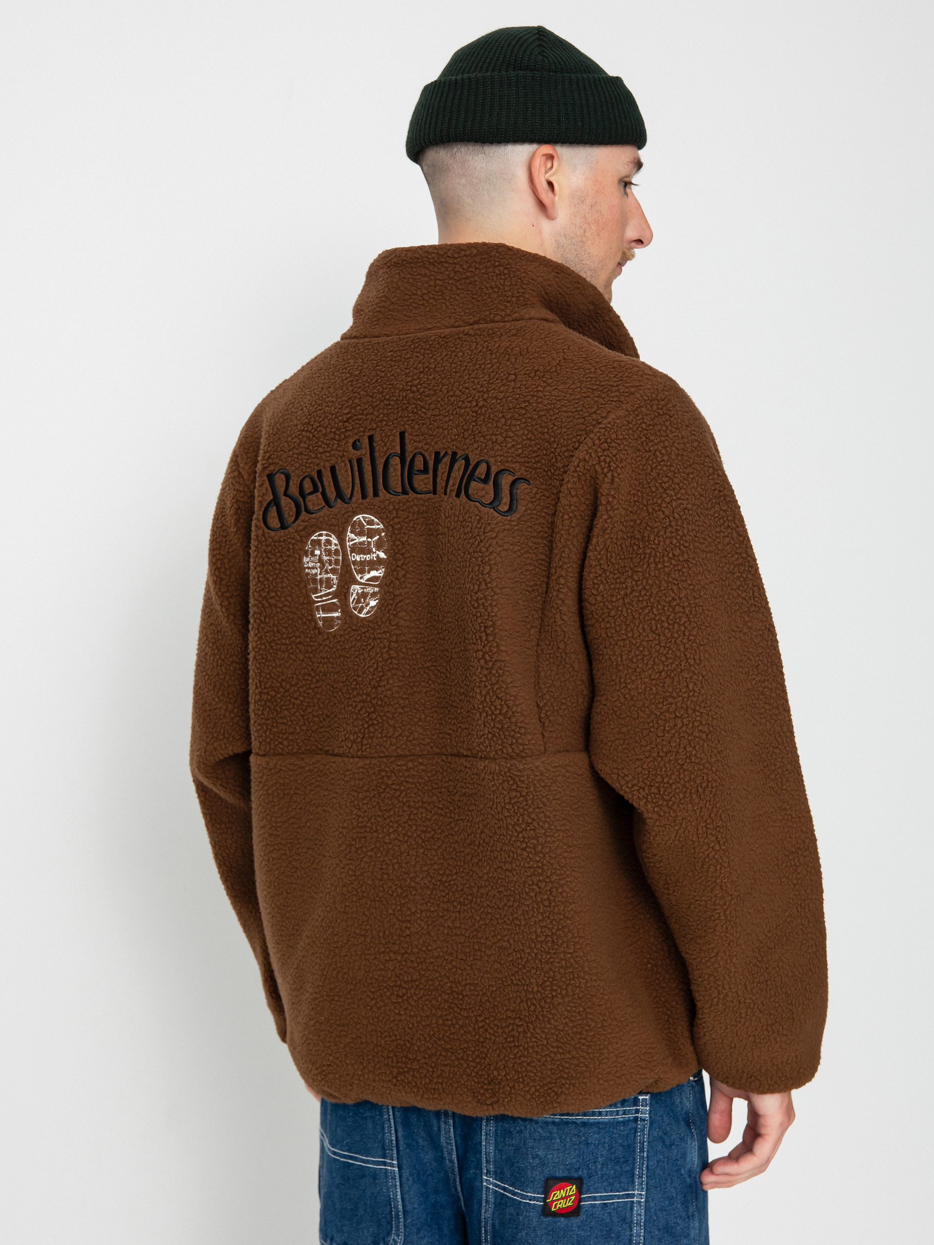 Carhartt WIP Draper Liner Polár pulóver (tamarind)